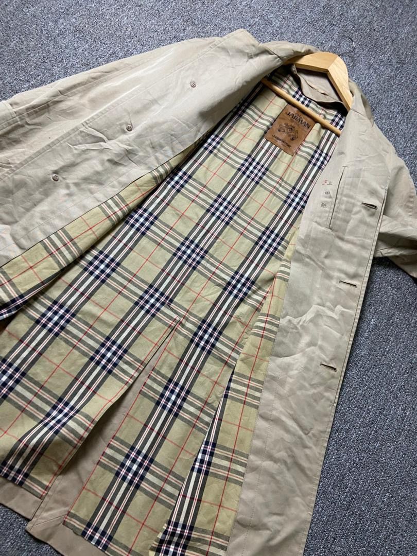 Japanese Brand Great Jarman Original Long Trench Coat (195) Size US XS / EU 42 / 0 - 7 Thumbnail