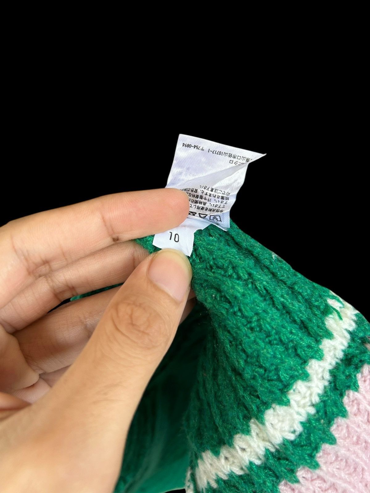 Japanese Brand × Kapital × Marni Balaclava Marni X Japanese Brand Knitted Size ONE SIZE - 7 Thumbnail