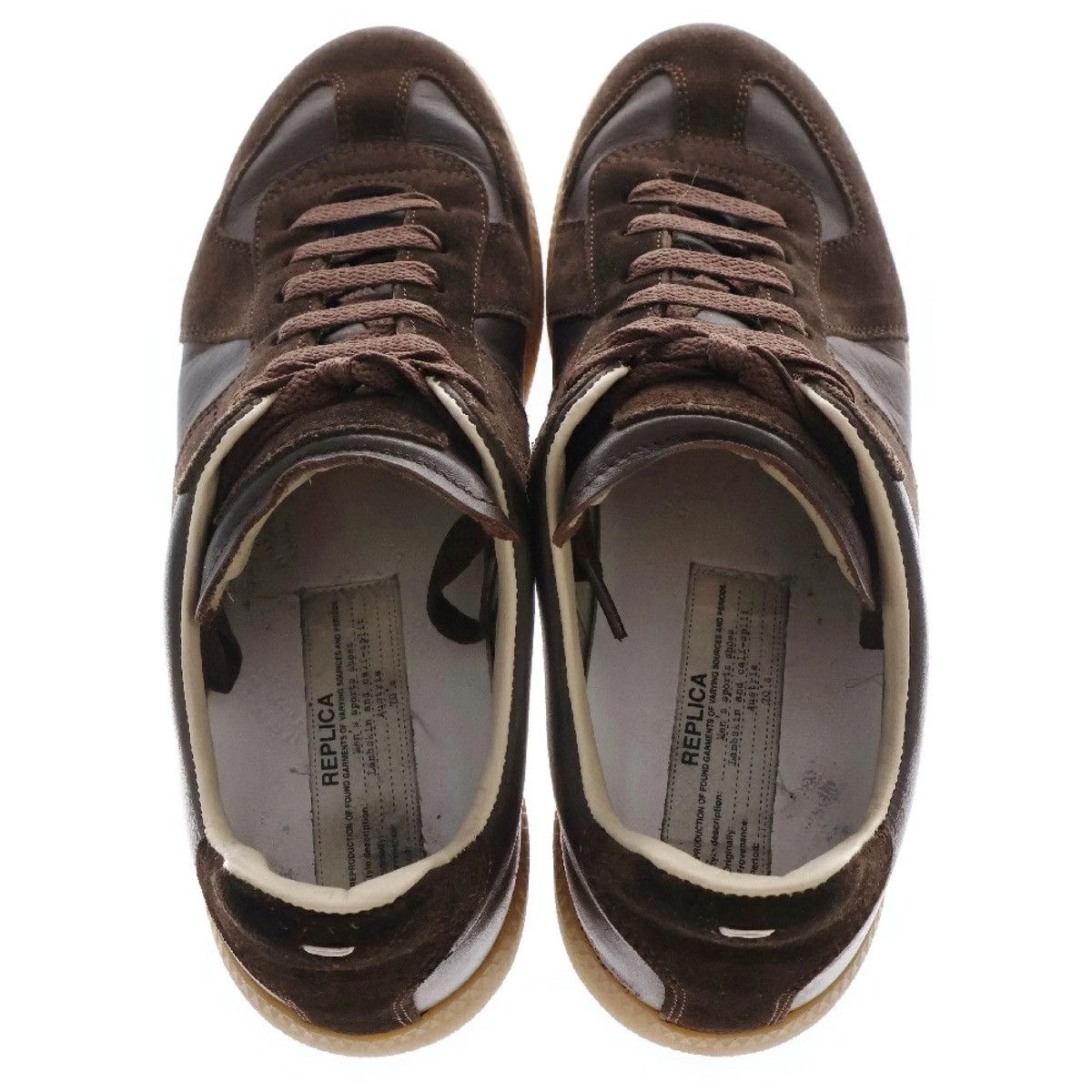 Maison Margiela Maison Margiela German Trainer Leather Replica Sneakers Size US 7 / EU 40 - 4 Thumbnail