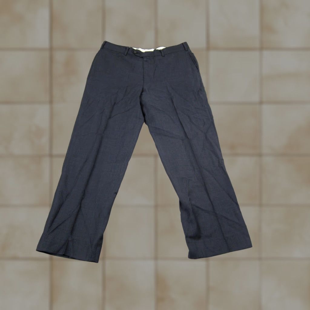 Brooks Brothers Brooks Brothers Pants Mens 36x31 Wool Formal Dress Pants Black 90s Regular Straight Pockets 346 Madison Fit Size US 36 / EU 52 - 1 Thumbnail