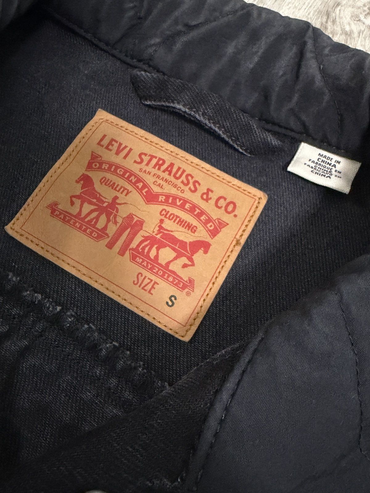 Levi's Levi Jacket with Nylon Front and Back Size US S / EU 44-46 / 1 - 4 Thumbnail
