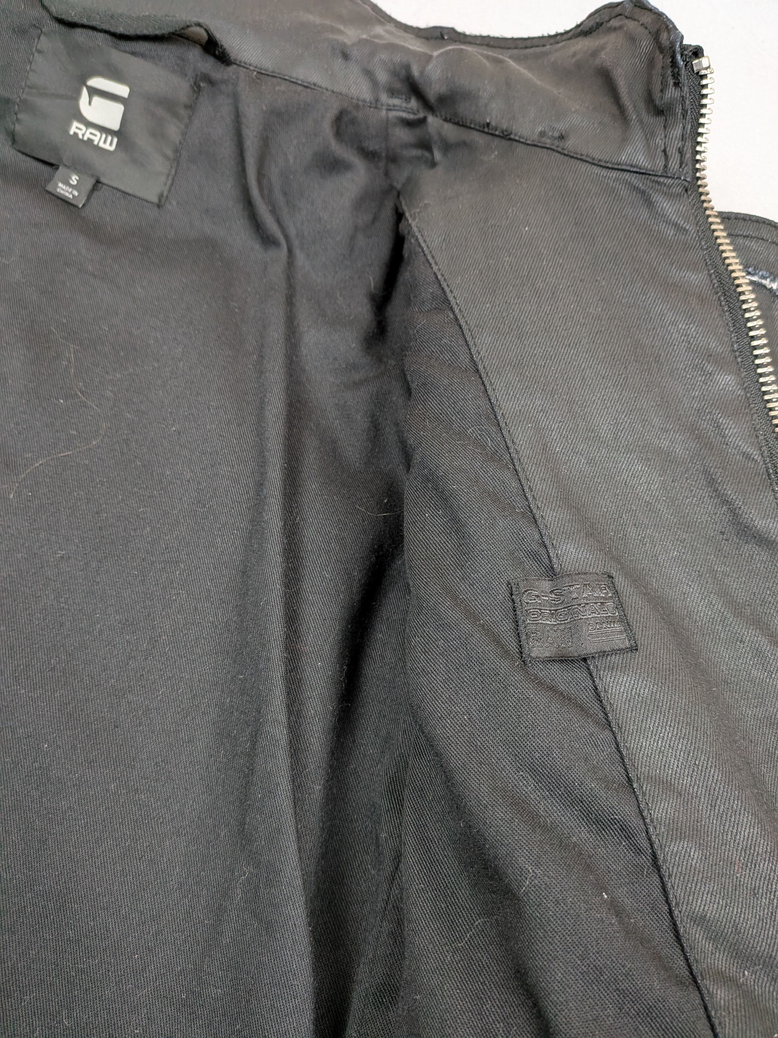 G-Star G-Star Raw Garber Coated Denim Trench Coat Black S M Size US S / EU 44-46 / 1 - 23 Thumbnail