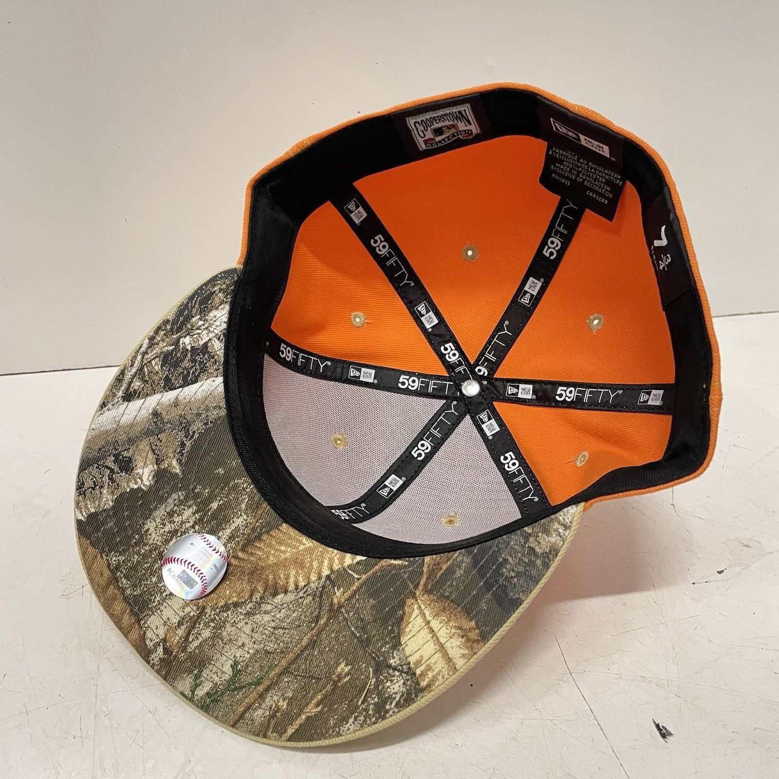 New Era New Era MLB Padres 50th Ann Pecan Copper 59Fifty 7 3/4 Hat Size ONE SIZE - 5 Thumbnail