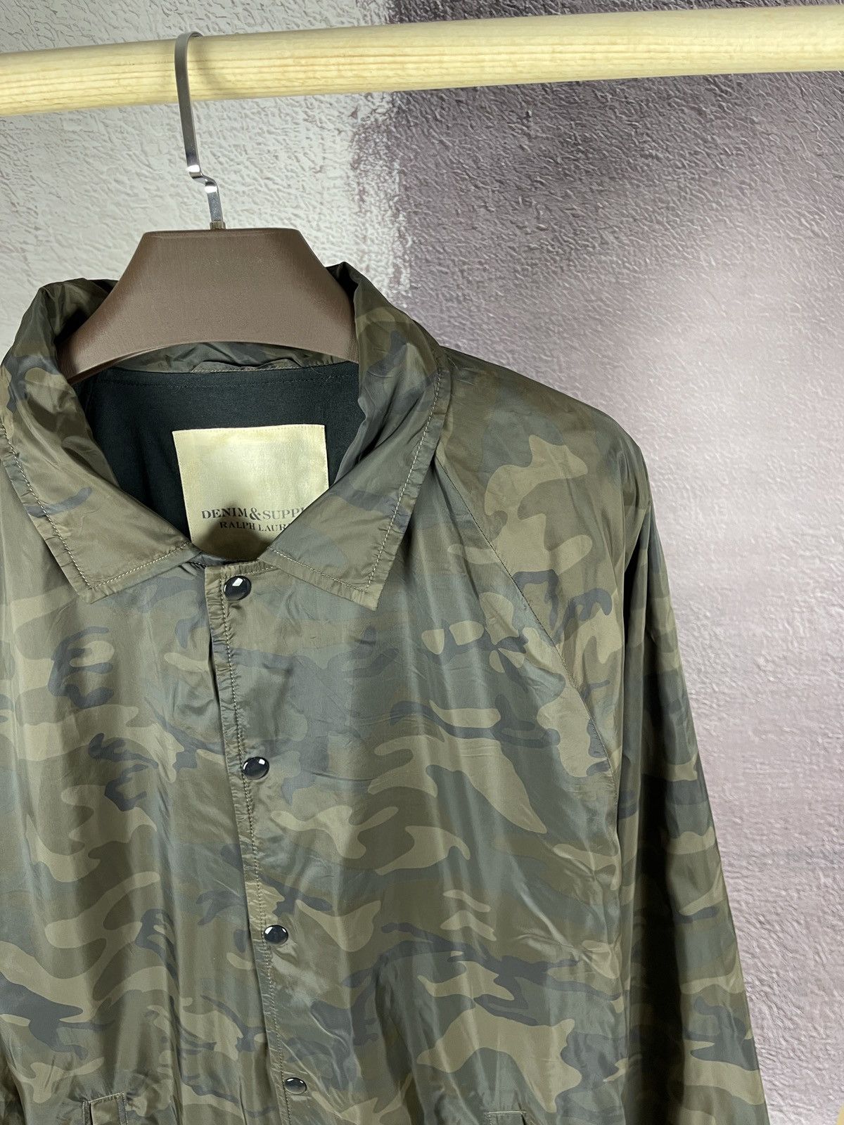 Denim & Supply Ralph Lauren Denim & Supply Ralph Lauren camouflage nylon coach jacket Size US XXL / EU 58 / 5 - 7 Thumbnail