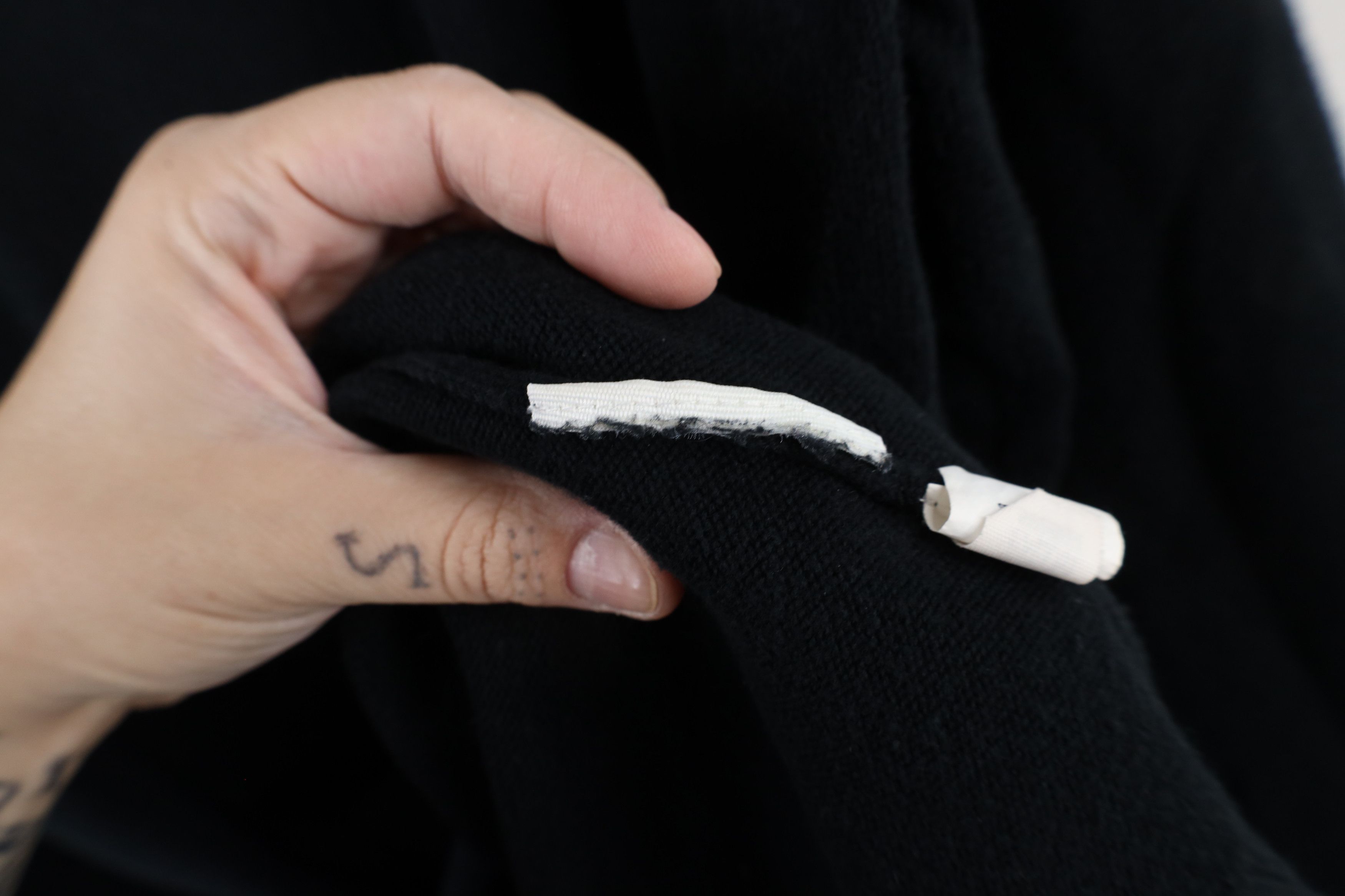Gap × Vintage Vintage Gap Cotton Ribbed Knit Turtleneck Sweater Black Size XL / US 12-14 / IT 48-50 - 5 Thumbnail