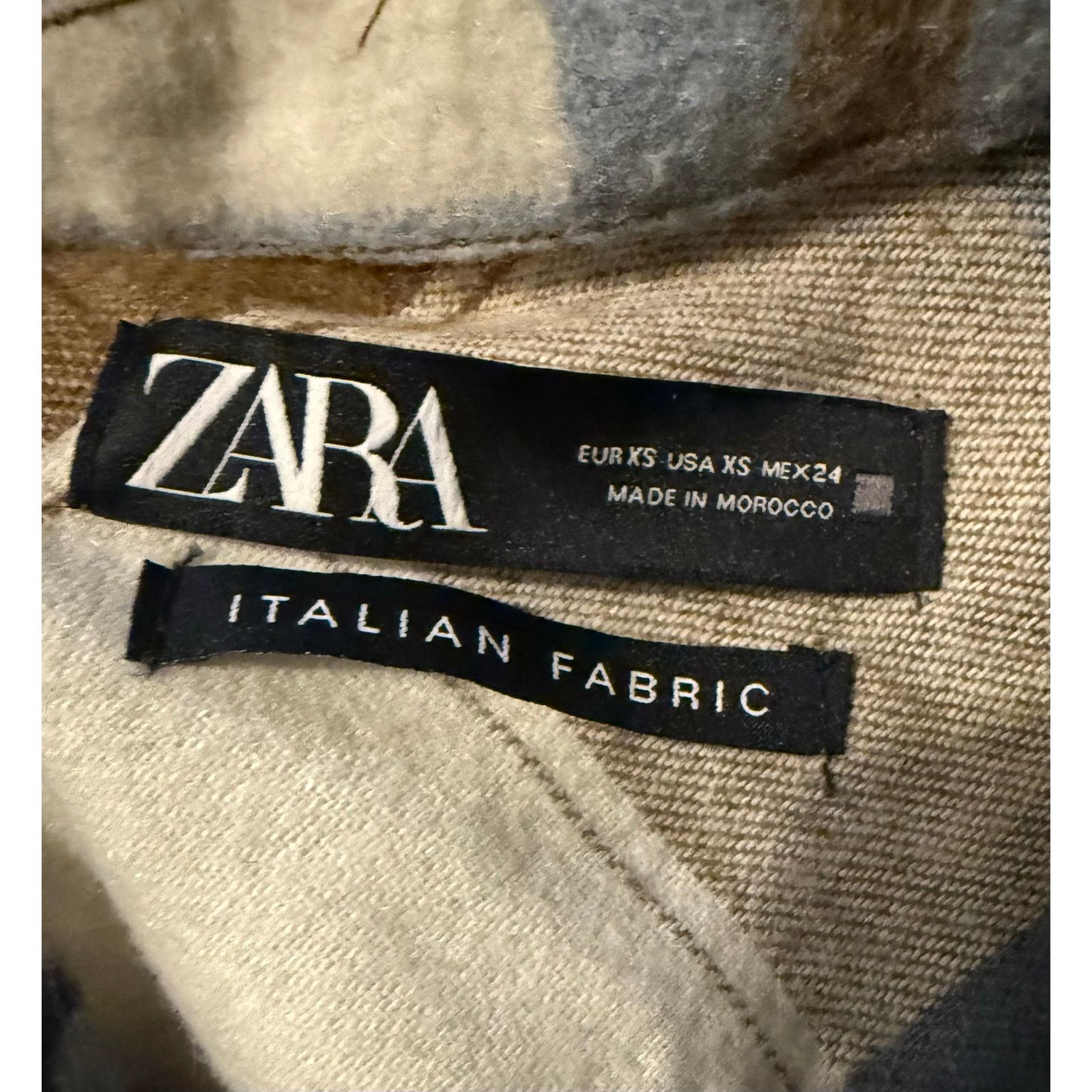 Zara Zara plaid wool blend Overshirt Shackst XS Size XS / US 0-2 / IT 36-38 - 9 Thumbnail