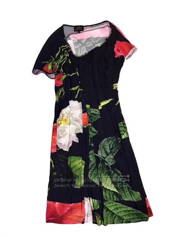 Vivienne Westwood Vivienne Westwood Beautiful irregular print dress Size XS / US 0-2 / IT 36-38 - 2 Thumbnail
