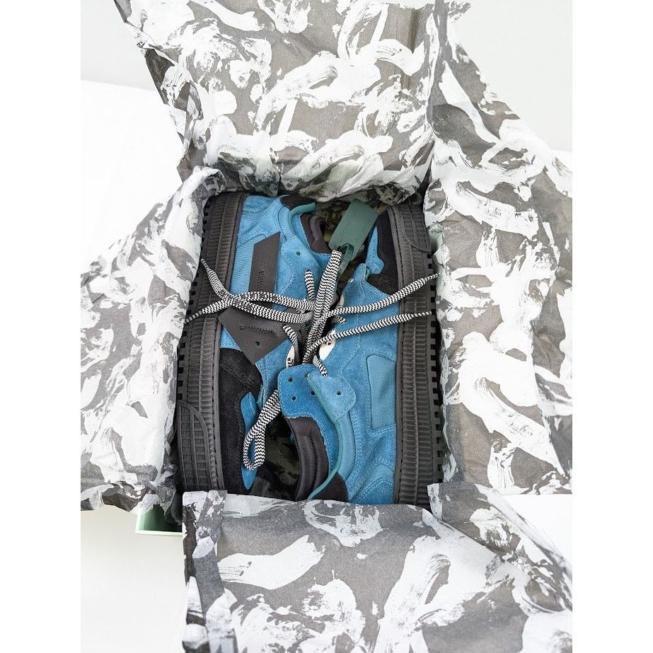 Off-White o1rshd1 Floating Arrow Suede Sneakers in Multicolor Size US 10 / EU 43 - 13 Thumbnail
