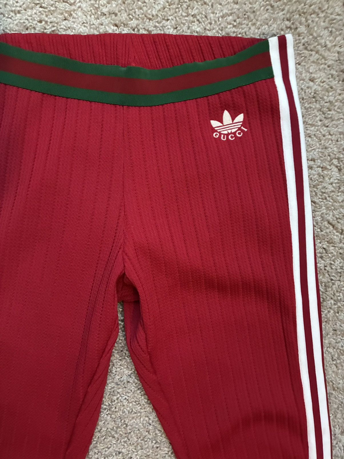Adidas × Gucci Gucci x Adidas Red Tracksuit – Rare Collab Piece Size US M / EU 48-50 / 2 - 7 Thumbnail
