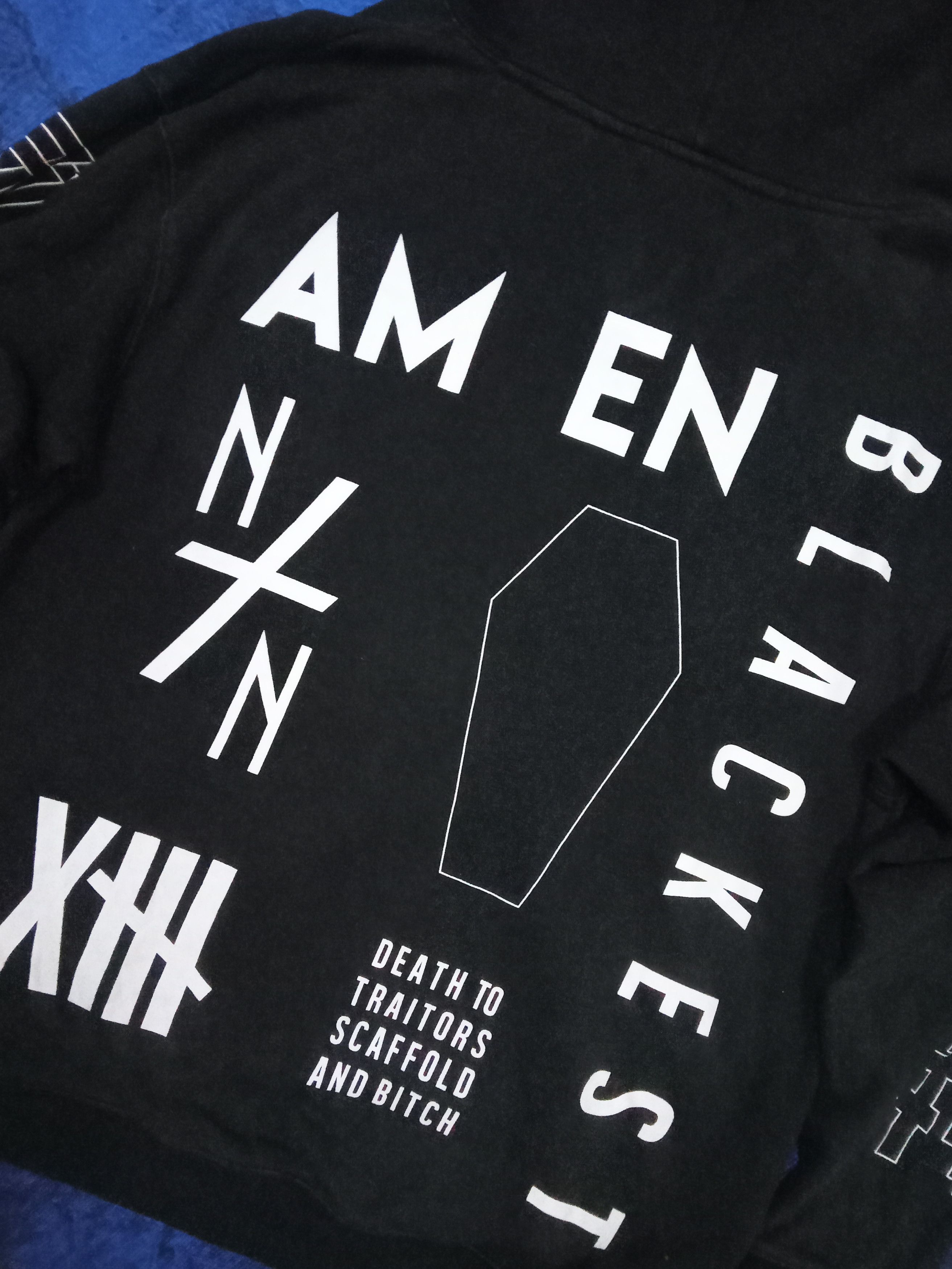 Japanese Brand The GazettE Death To Traitors Hoodie Size US M / EU 48-50 / 2 - 9 Thumbnail