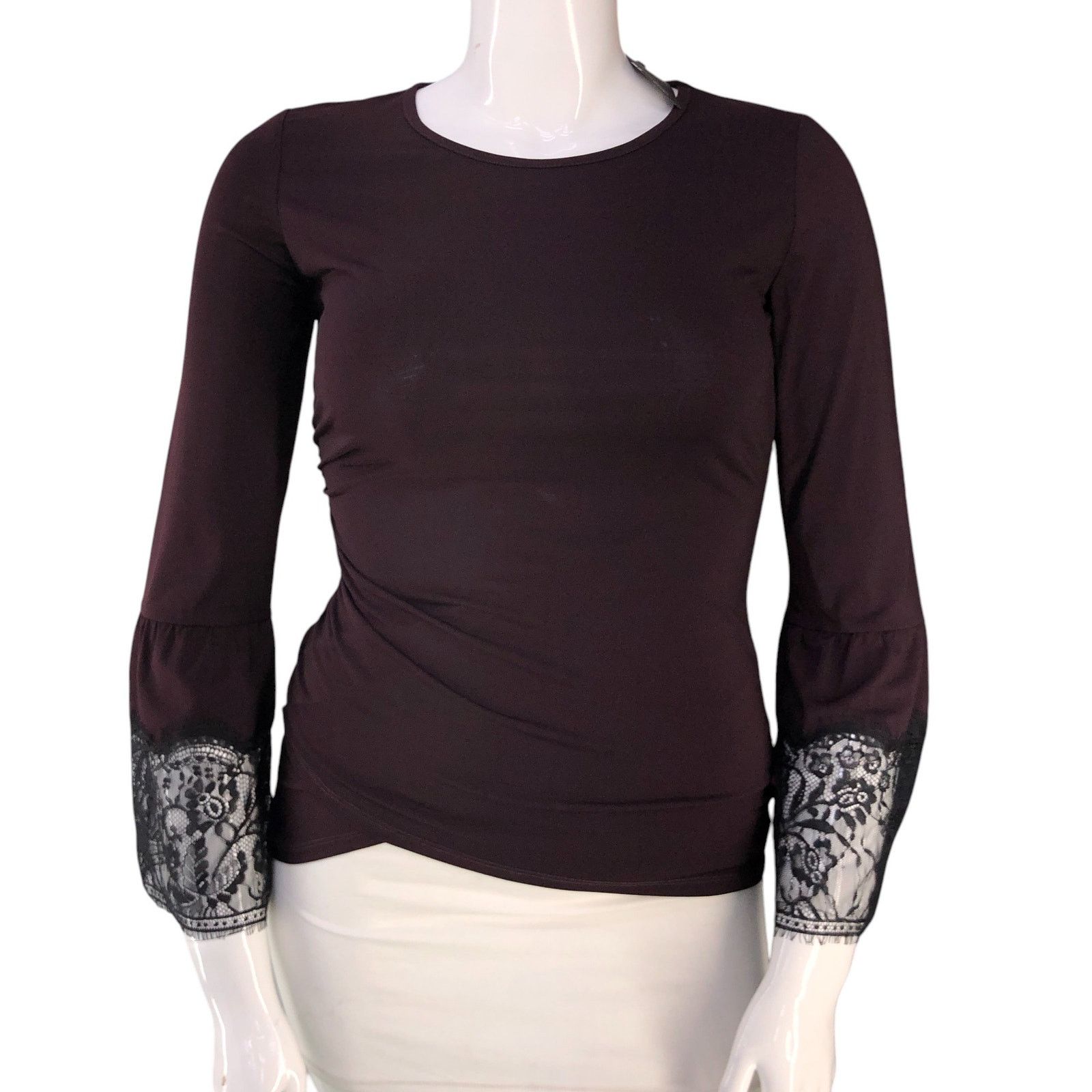 KOBI HALPERIN Kobi Halperin Size M Blouse Miley Top 3/4 Lace Sleeve NEW Size M / US 6-8 / IT 42-44 - 11 Thumbnail