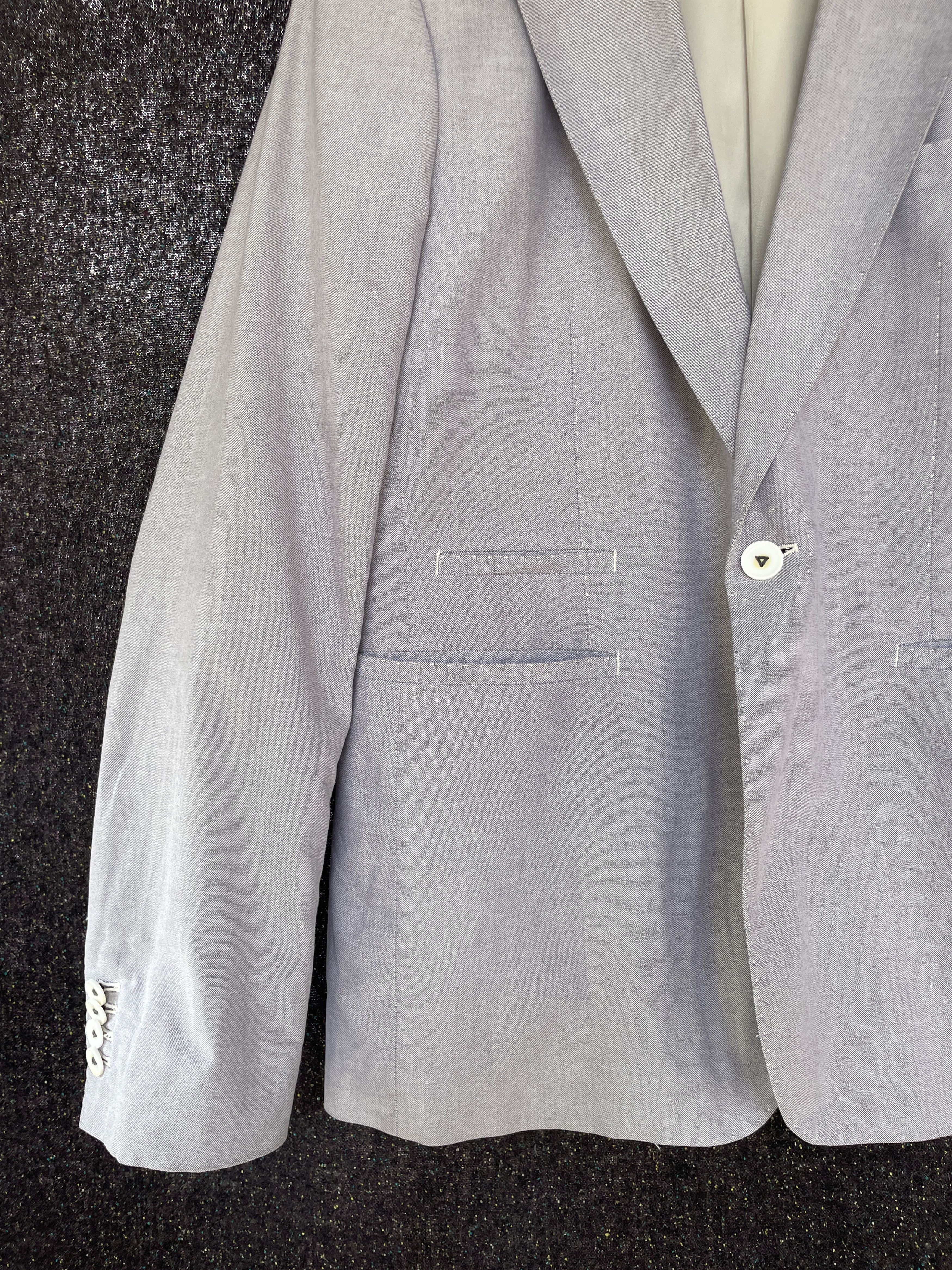G-Star G-Star Raw Peak Lapel Cotton Blazer Size S Size 38R - 7 Thumbnail