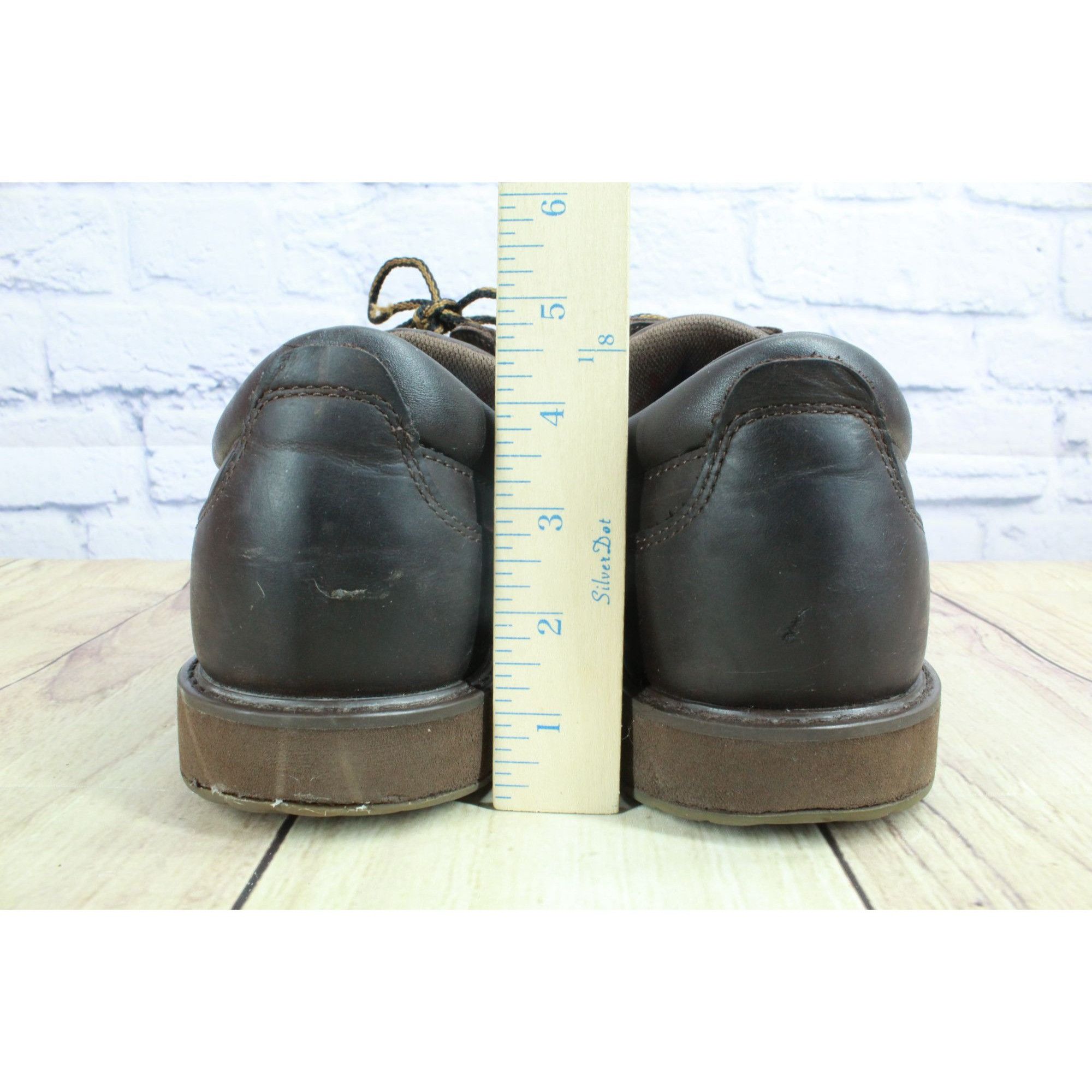 L.L. Bean LL Bean Men’s Brown Leather Stonington Oxford Shoes Size US 13 / EU 46 - 6 Thumbnail