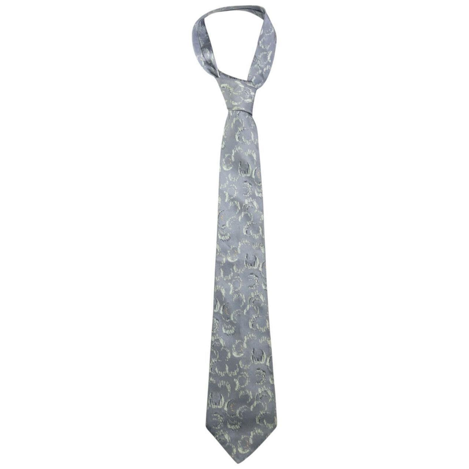 Issey Miyake Vintage Issey Miyake Pattern Silk Tie Size ONE SIZE - 1 Thumbnail
