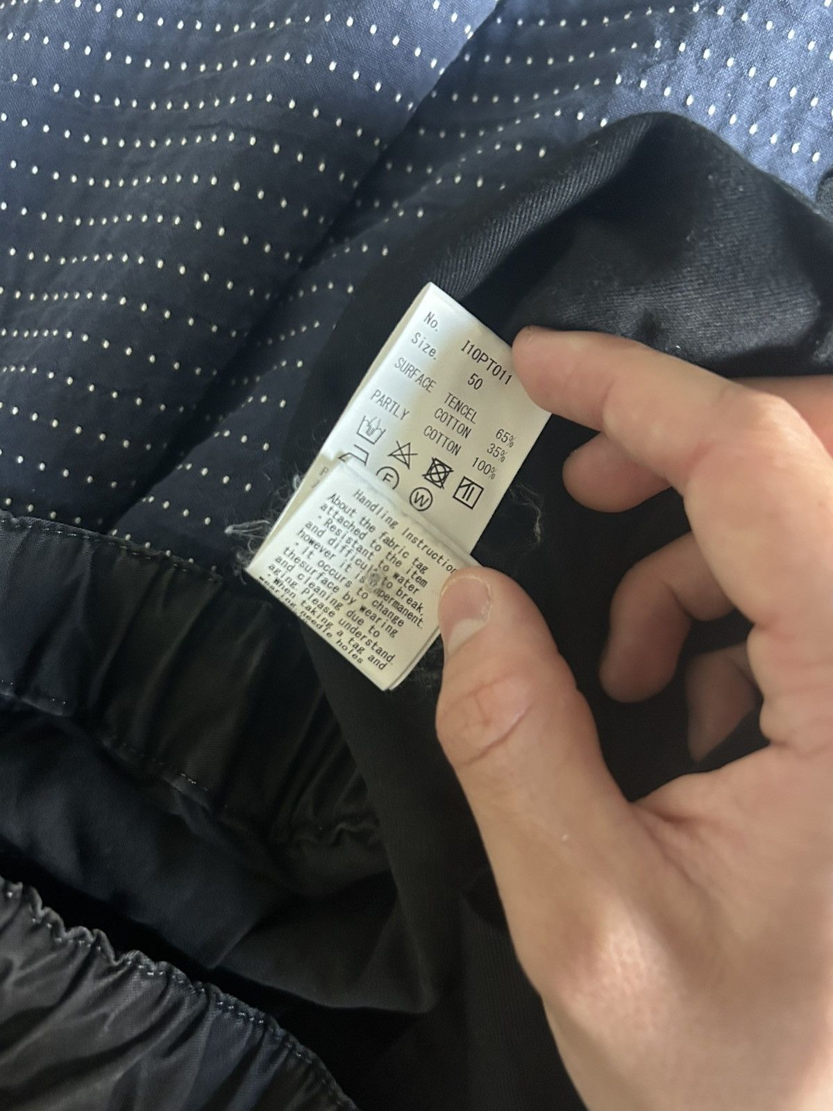 Maison MIHARA YASUHIRO Maison Mihara Yasuhiro Drawstring Casual Pants Size US 34 / EU 50 - 6 Thumbnail