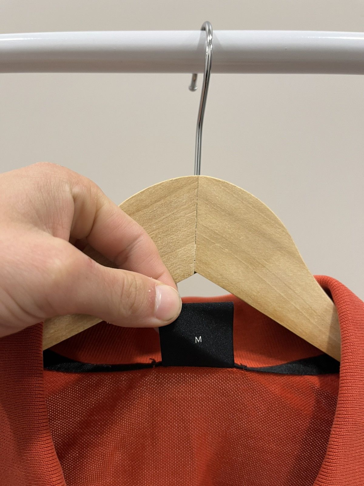 Vintage Boss Hugo Boss Polo Shirt Orange Classic Logo Cotton Luxury Size US M / EU 48-50 / 2 - 5 Thumbnail