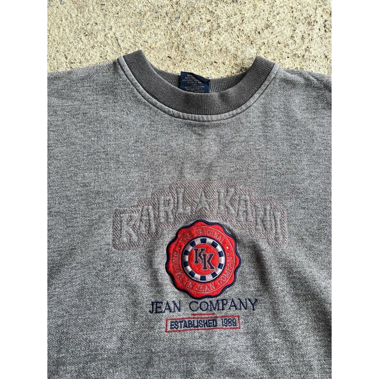 Karl Kani Vintage 90’s KARL KANI Sweatshirt Size XL Hip Hop Distressed Size US XL / EU 56 / 4 - 2 Thumbnail