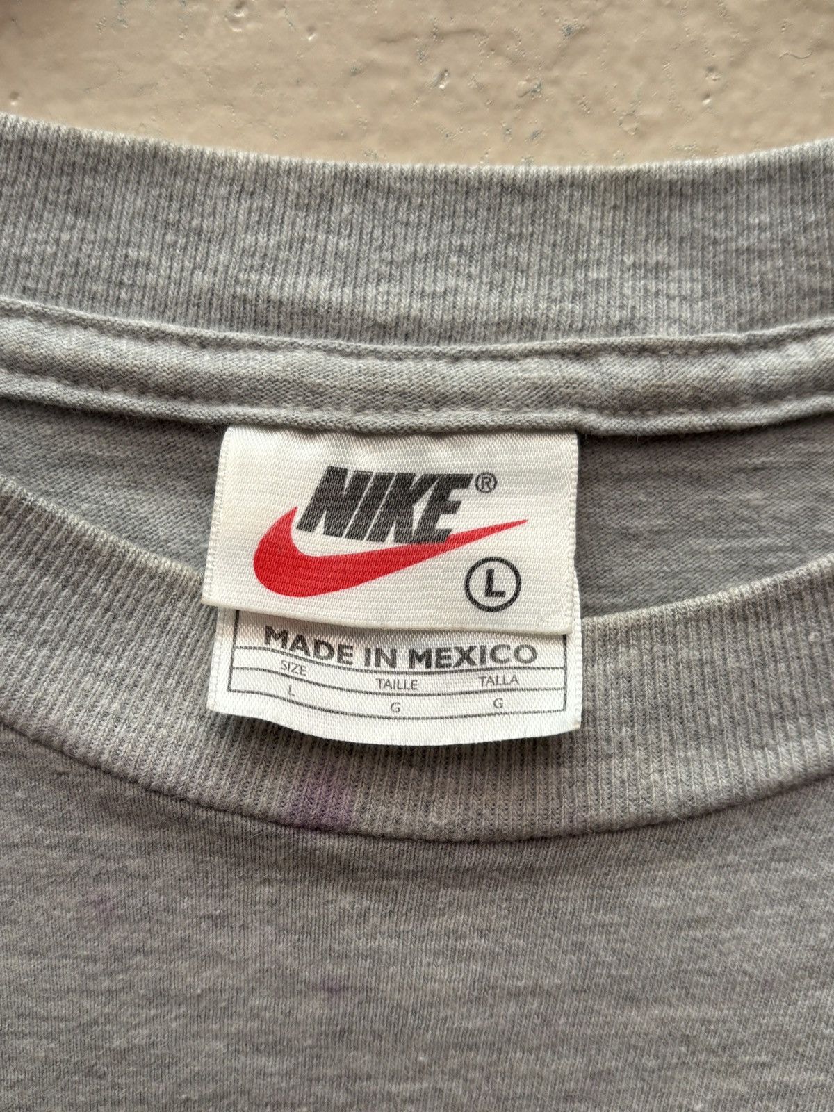 Nike × Vintage Nike tee 90’s rare logo Size US L / EU 52-54 / 3 - 3 Thumbnail