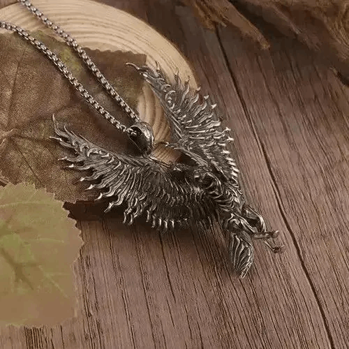 Vintage Unicorn Wings Necklace Size ONE SIZE - 4 Thumbnail