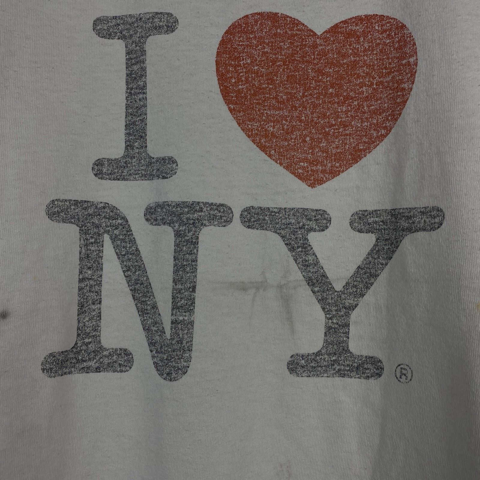 I Love NY I Love NY Tee Men's Size L White Short Sleeve ` Size US L / EU 52-54 / 3 - 4 Thumbnail