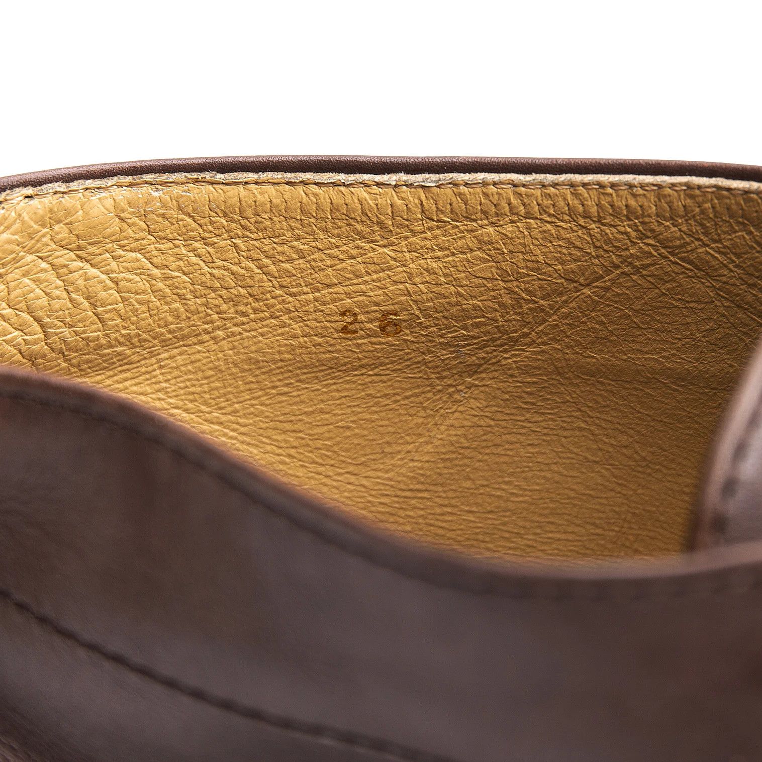 Issey Miyake Leather Shoes in Brown, Size 26 Size US 8 / EU 41 - 14 Thumbnail