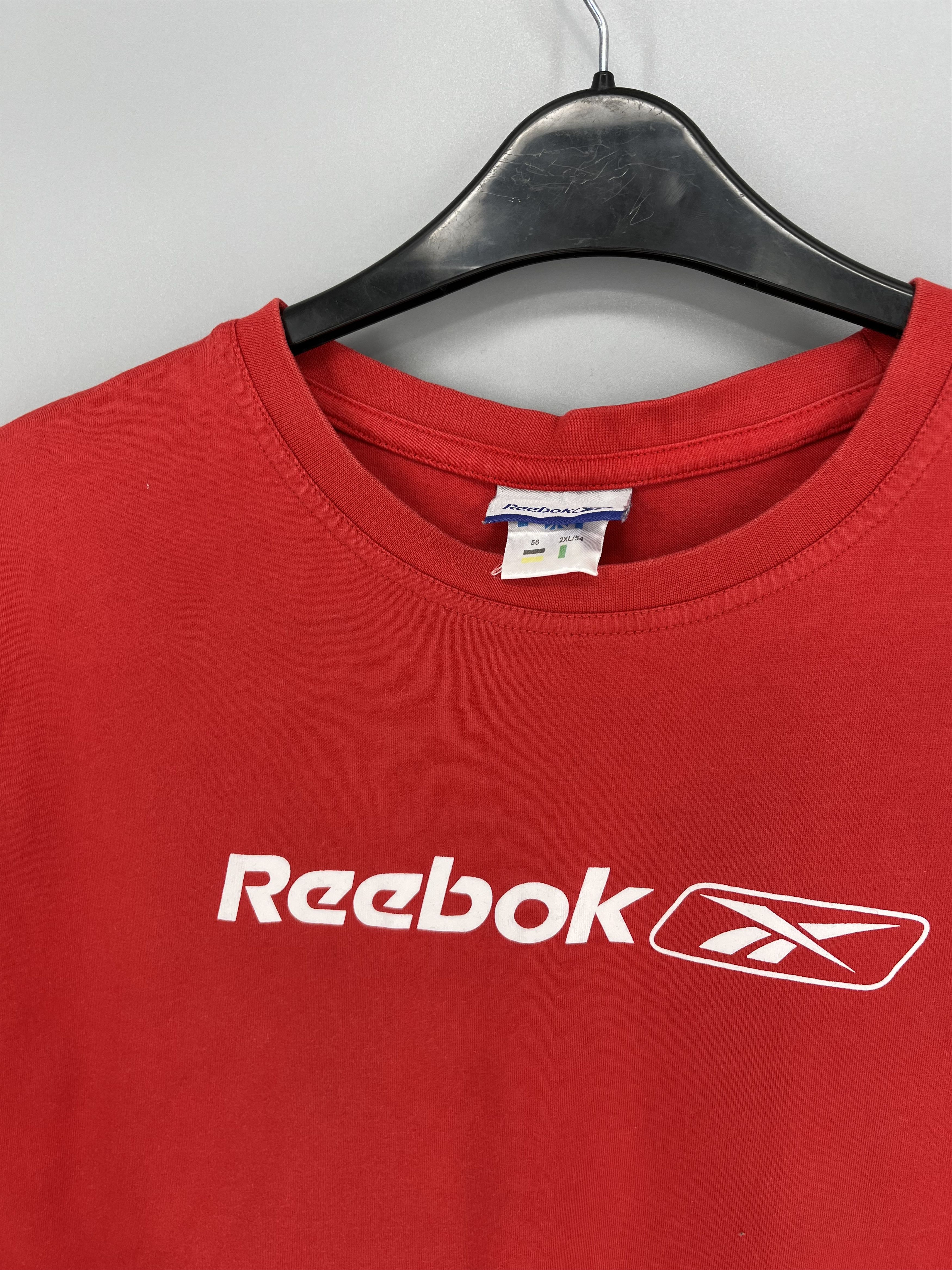Reebok Reebok Vintage 90s Big Logo T-Shirt Sportwear Style Size US XL / EU 56 / 4 - 7 Thumbnail
