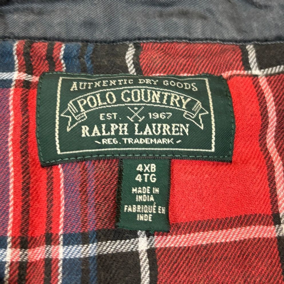 Polo Ralph Lauren Polo Country Ralph Lauren Pearl Snap Buffalo Plaid Shirt 4XB Size US XXL / EU 58 / 5 - 5 Thumbnail