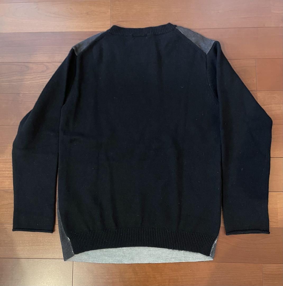Yohji Yamamoto yohji yamamoto pour homme 14aw wool knit sweater Size US L / EU 52-54 / 3 - 4 Thumbnail