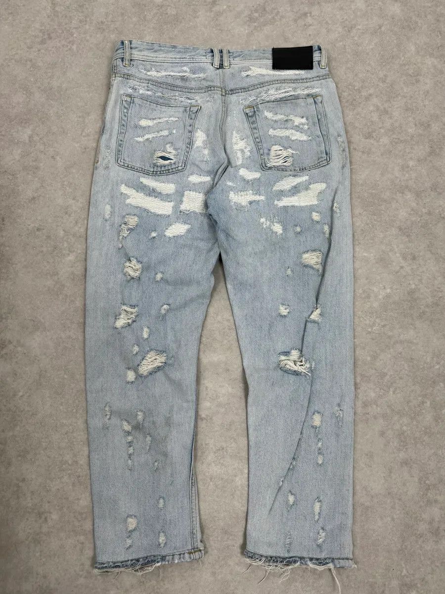 Diesel Diesel Blue Distressed Denim Jeans Size US 32 / EU 48 - 11 Thumbnail
