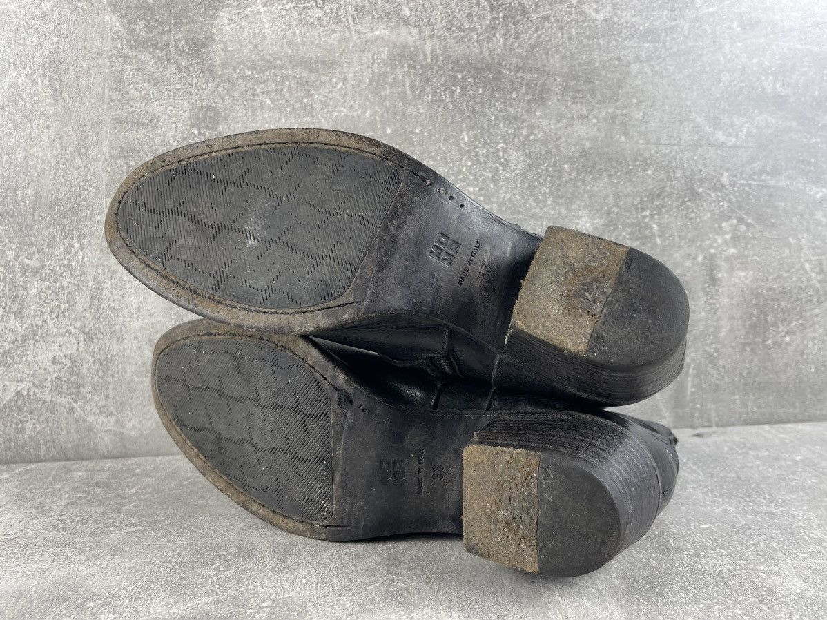 MoMA MOMA Avant Garde Black Leather Harness Moto Ankle Boots Size US 8.5 / IT 38.5 - 7 Thumbnail