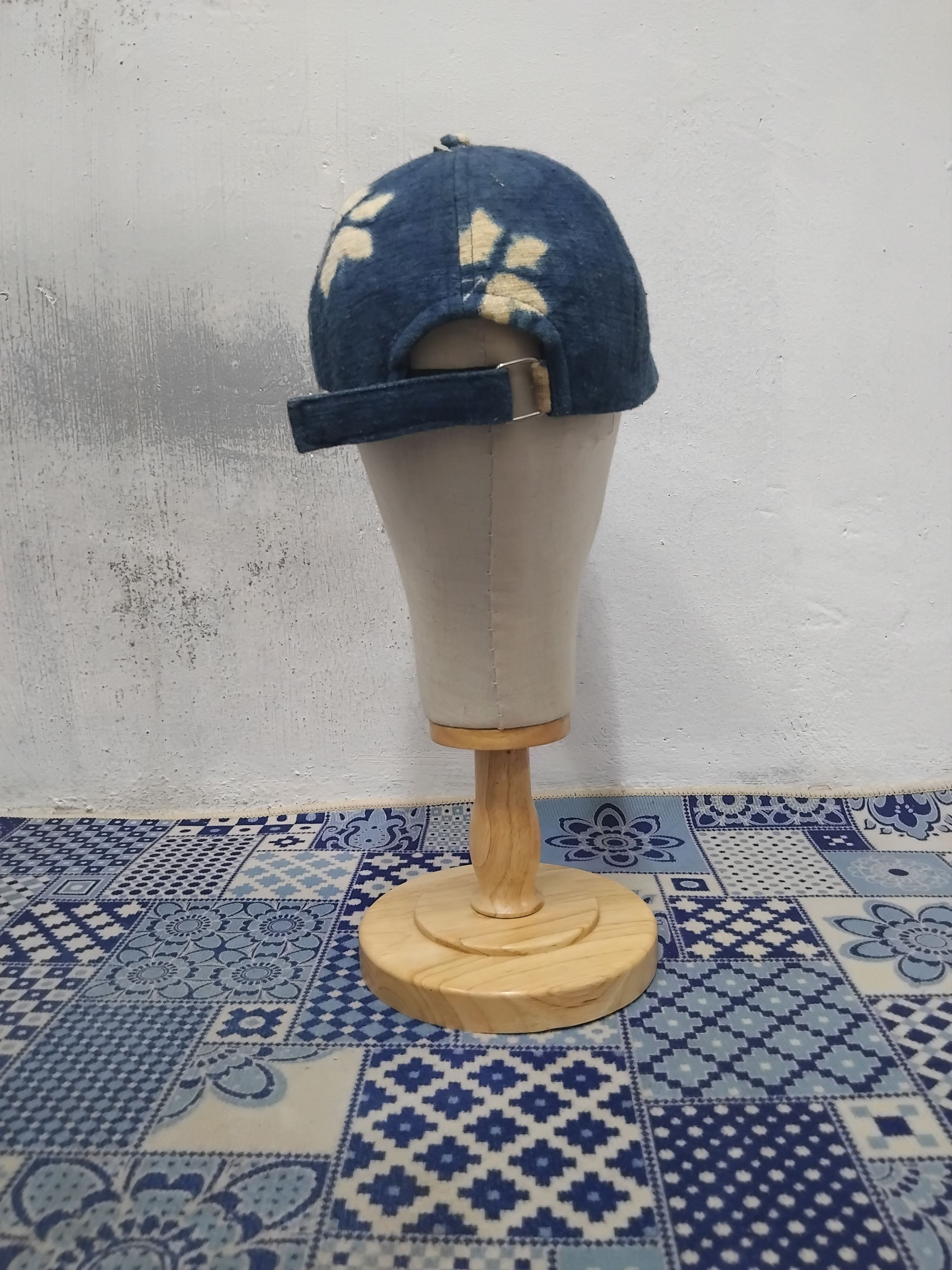 Japanese Brand Inspired Japanese style blue custom cap Size ONE SIZE - 6 Thumbnail