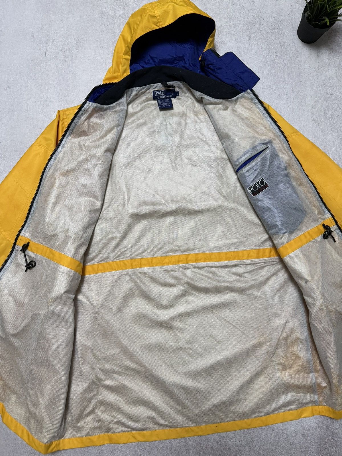 Polo Ralph Lauren × Vintage Vintage Polo Ralph Lauren Hi-Tech Jacket Windbreaker 80s Size US XL / EU 56 / 4 - 15 Thumbnail