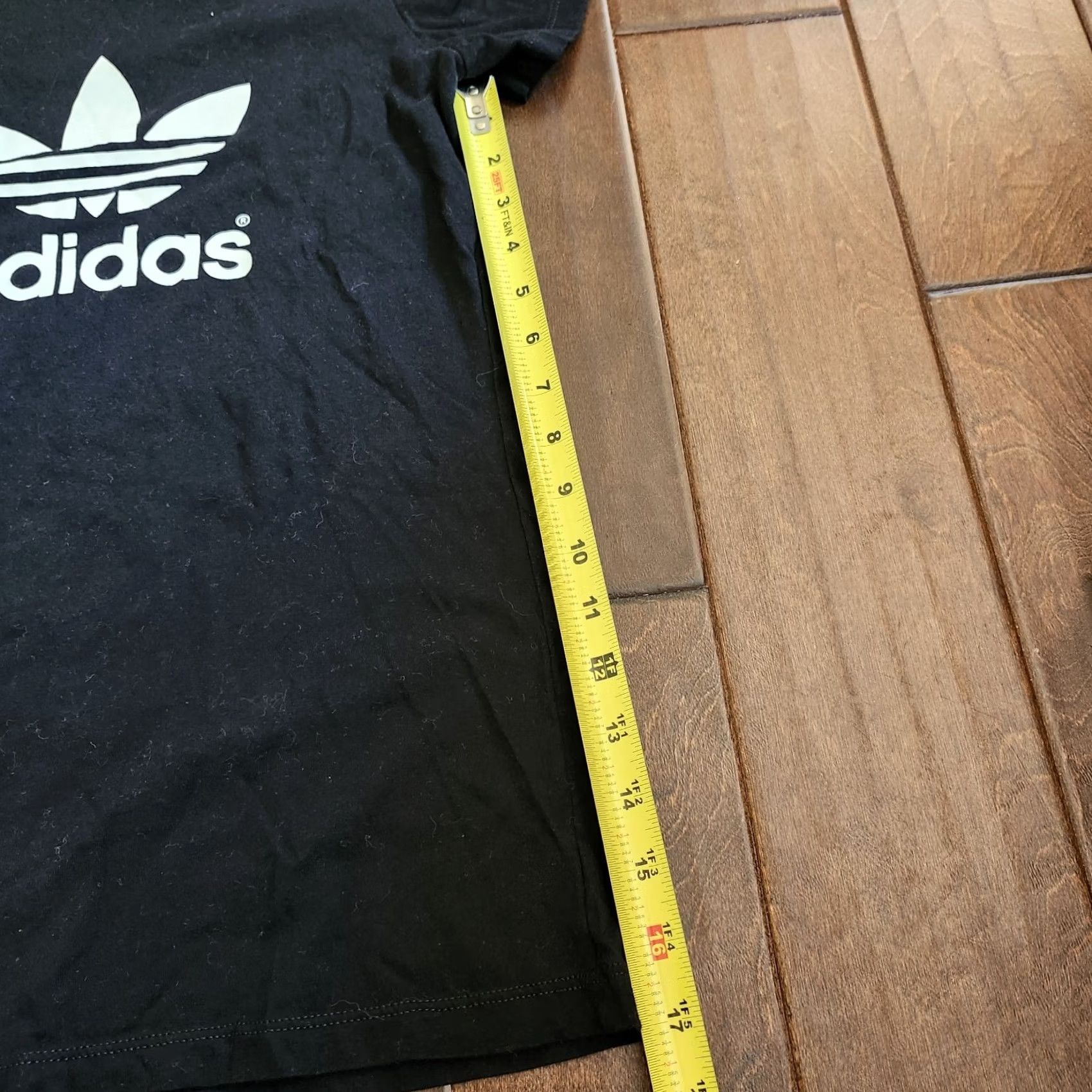 Adidas Adidas Black Tee Shirt Mens Size M Crew Neck Short Sleeve Logo T-Shirt Trefoil - Cotton Size US M / EU 48-50 / 2 - 7 Thumbnail