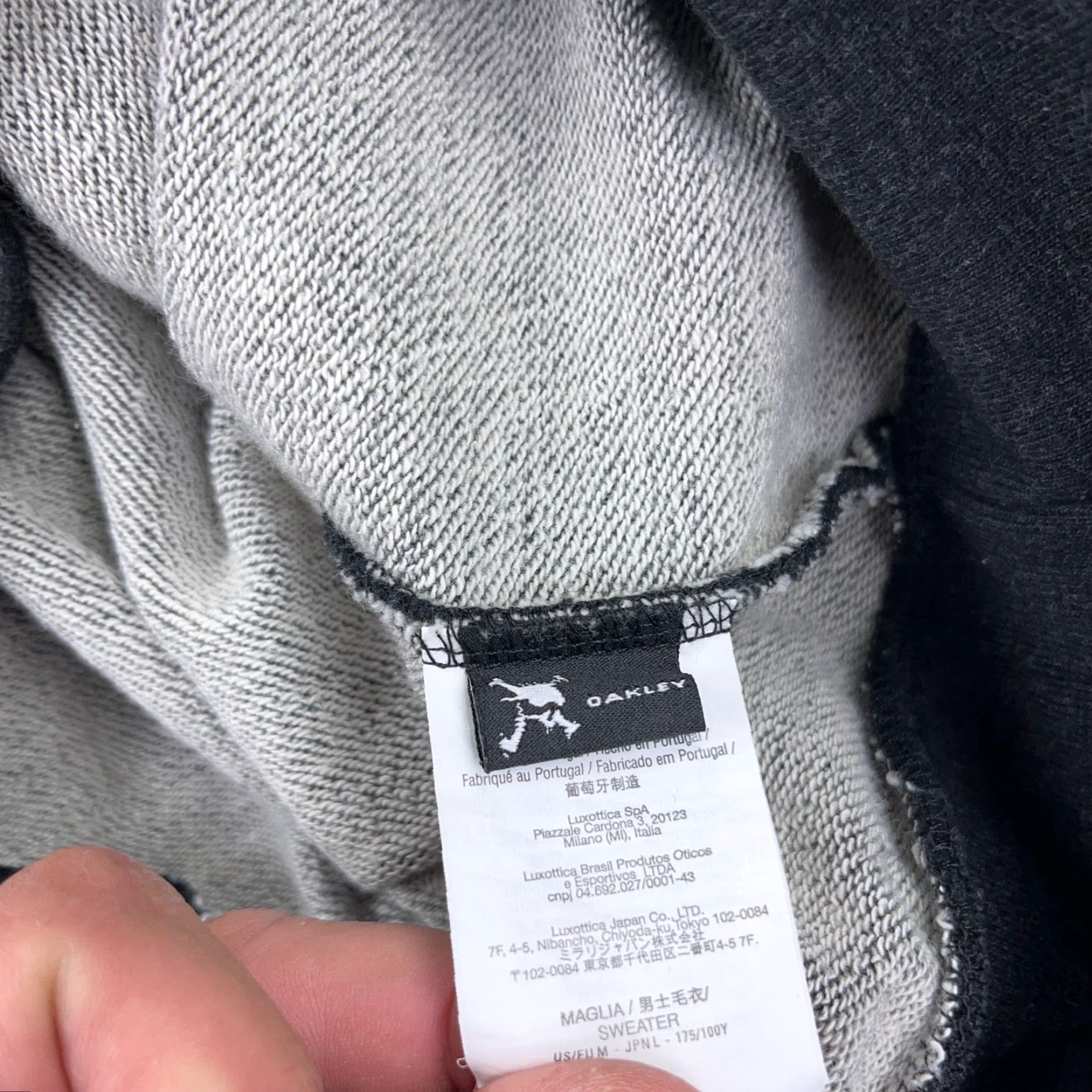 Oakley Oakley Sweatshirt Men Medium Gray Crewneck Pullover Logo Graphic Print All Seasons Regular Fit Hoodie? Size US M / EU 48-50 / 2 - 6 Thumbnail