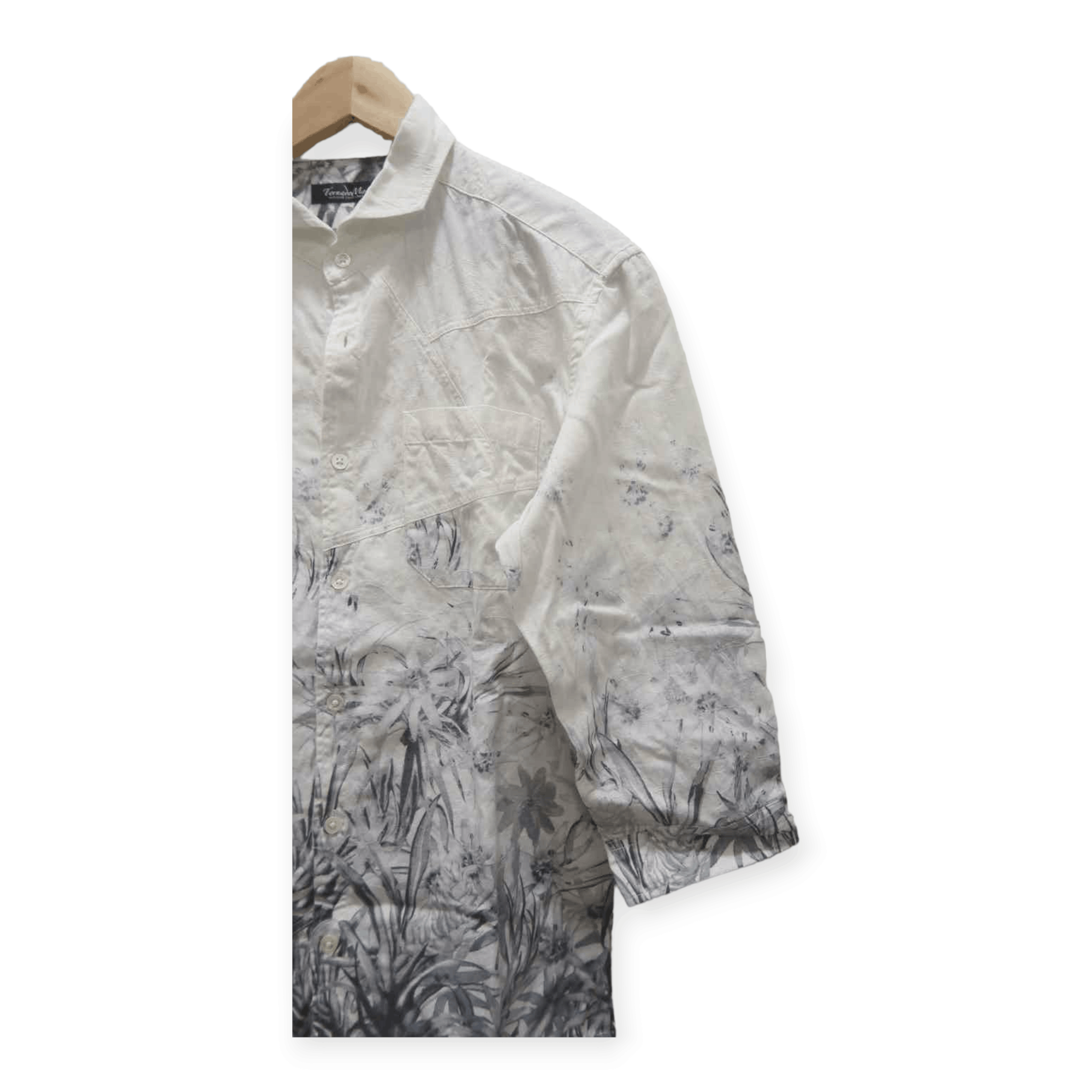Tornado Mart Tornado Mart Japan Floral Casual Shirts Size US L / EU 52-54 / 3 - 6 Thumbnail