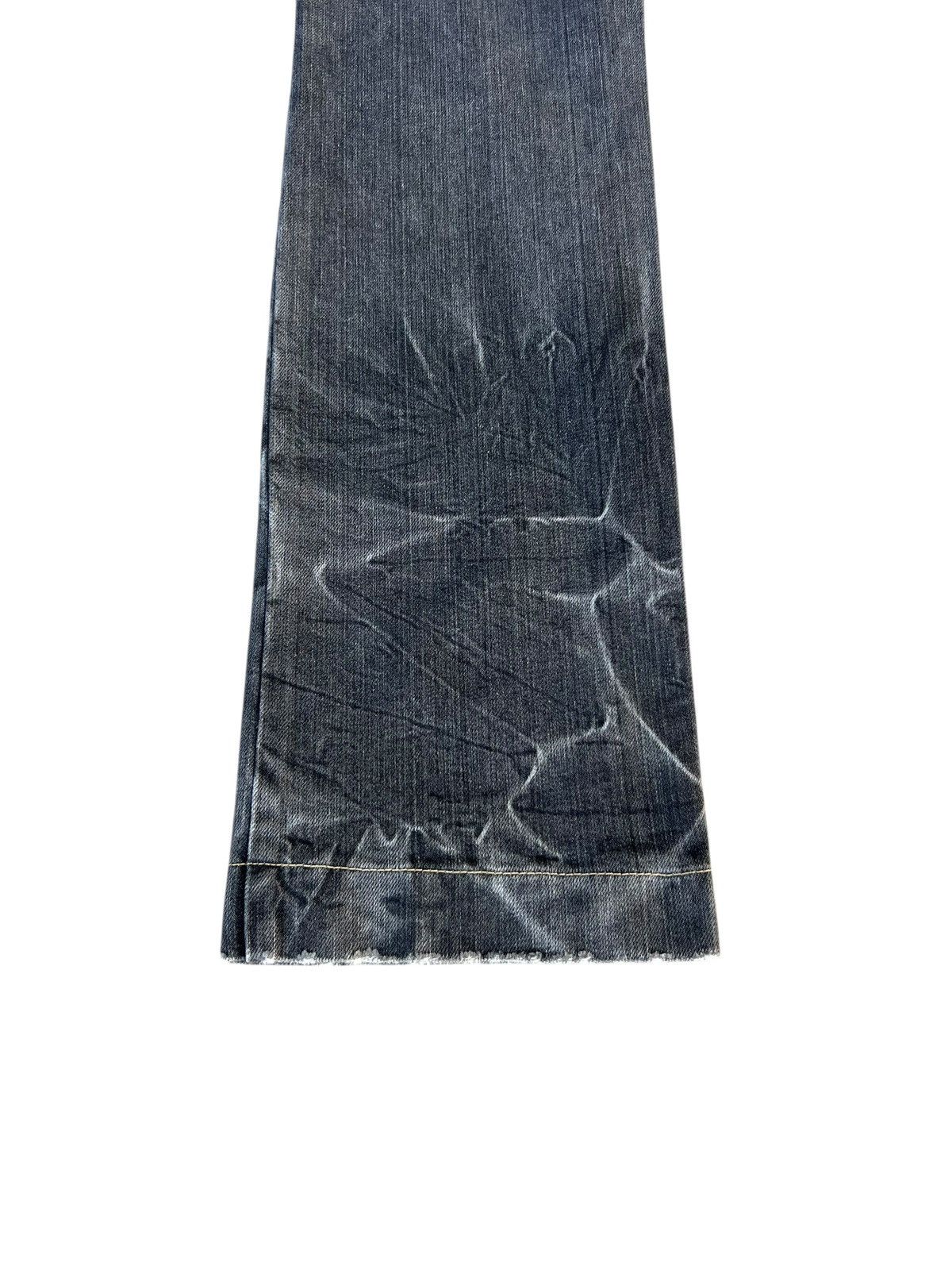 Vintage Souk Japan Ripped Distressed Denim Flare Jeans Size US 32 / EU 48 - 17 Thumbnail