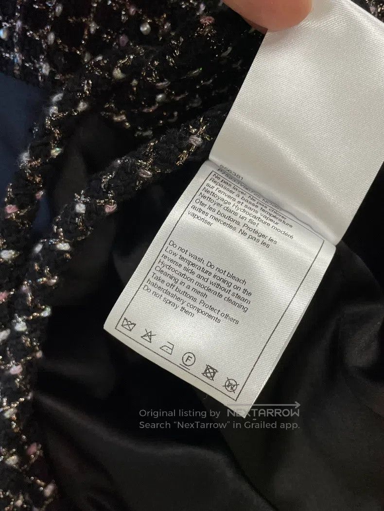 Chanel Chanel Two fake stud beaded coats Size XXS / US 00 / IT 34 - 9 Thumbnail