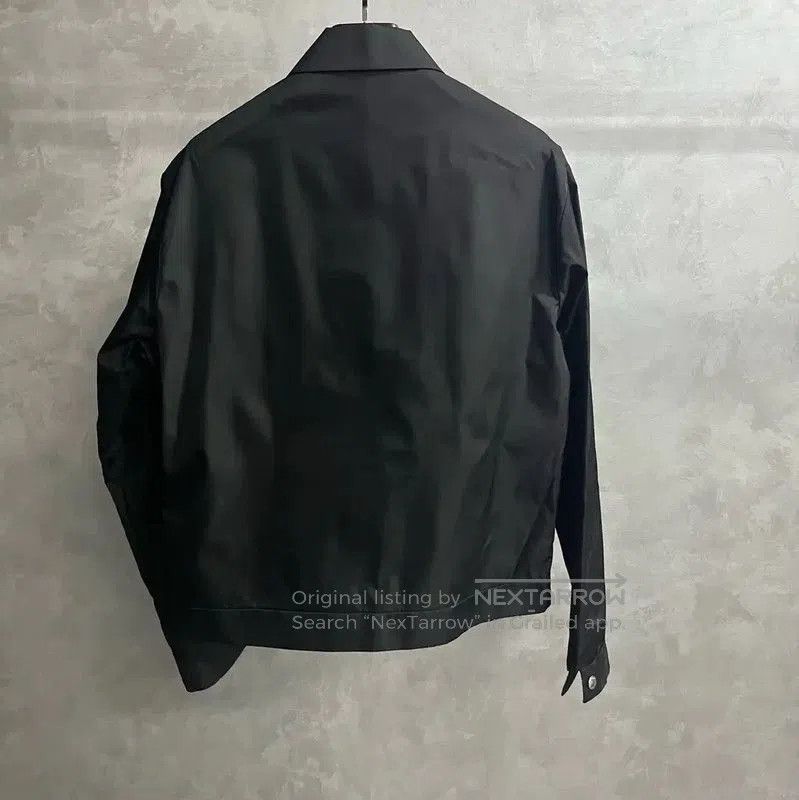 Prada Prada Black Leather Men's Outerwear Jacket. Size US M / EU 48-50 / 2 - 2 Thumbnail