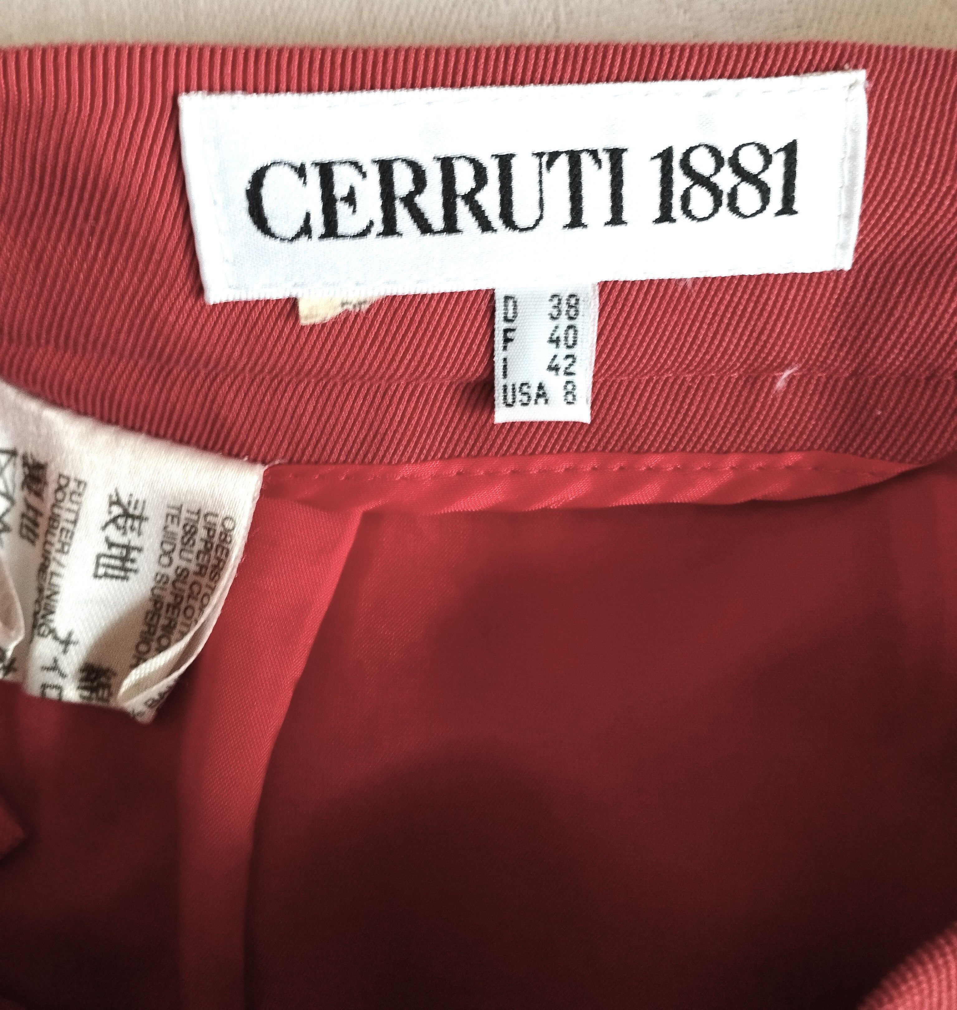 Cerruti 1881 Cerruti Jupe Tramée Fifties T S Size 25" / US 0 / IT 36 - 2 Thumbnail