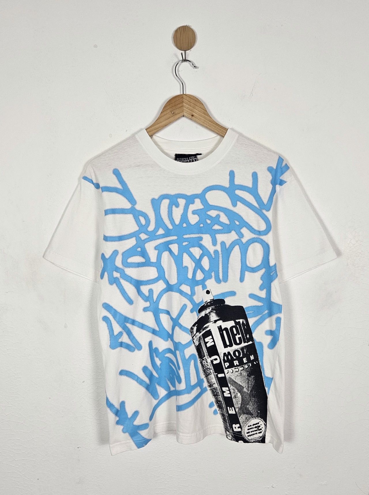 Japanese Brand Octopus Army graffiti graphic shirt Size US M / EU 48-50 / 2 - 1 Thumbnail