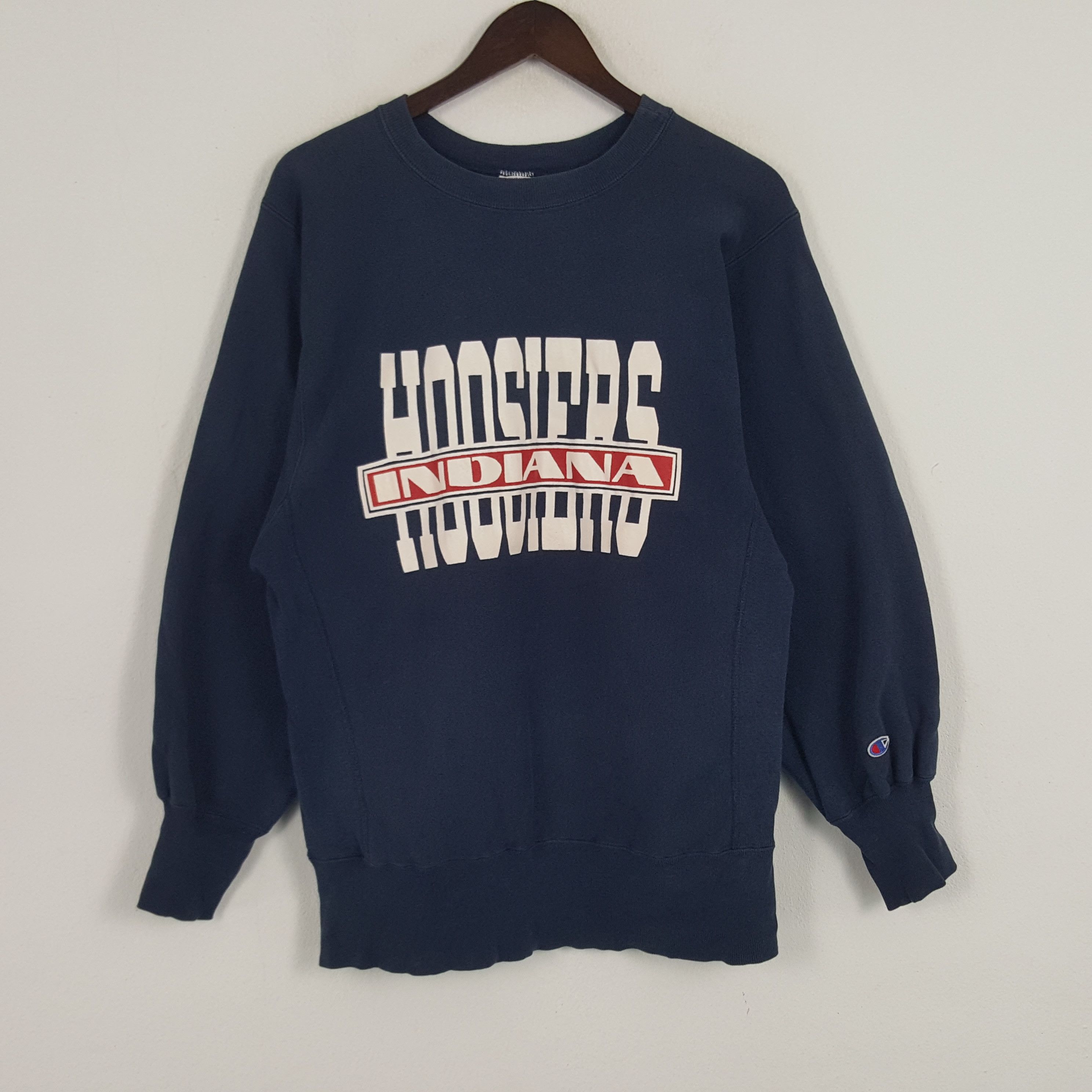 Champion × Vintage Vintage Champion Indiana Hoosiers Sweatshirt Size US S / EU 44-46 / 1 - 1 Thumbnail