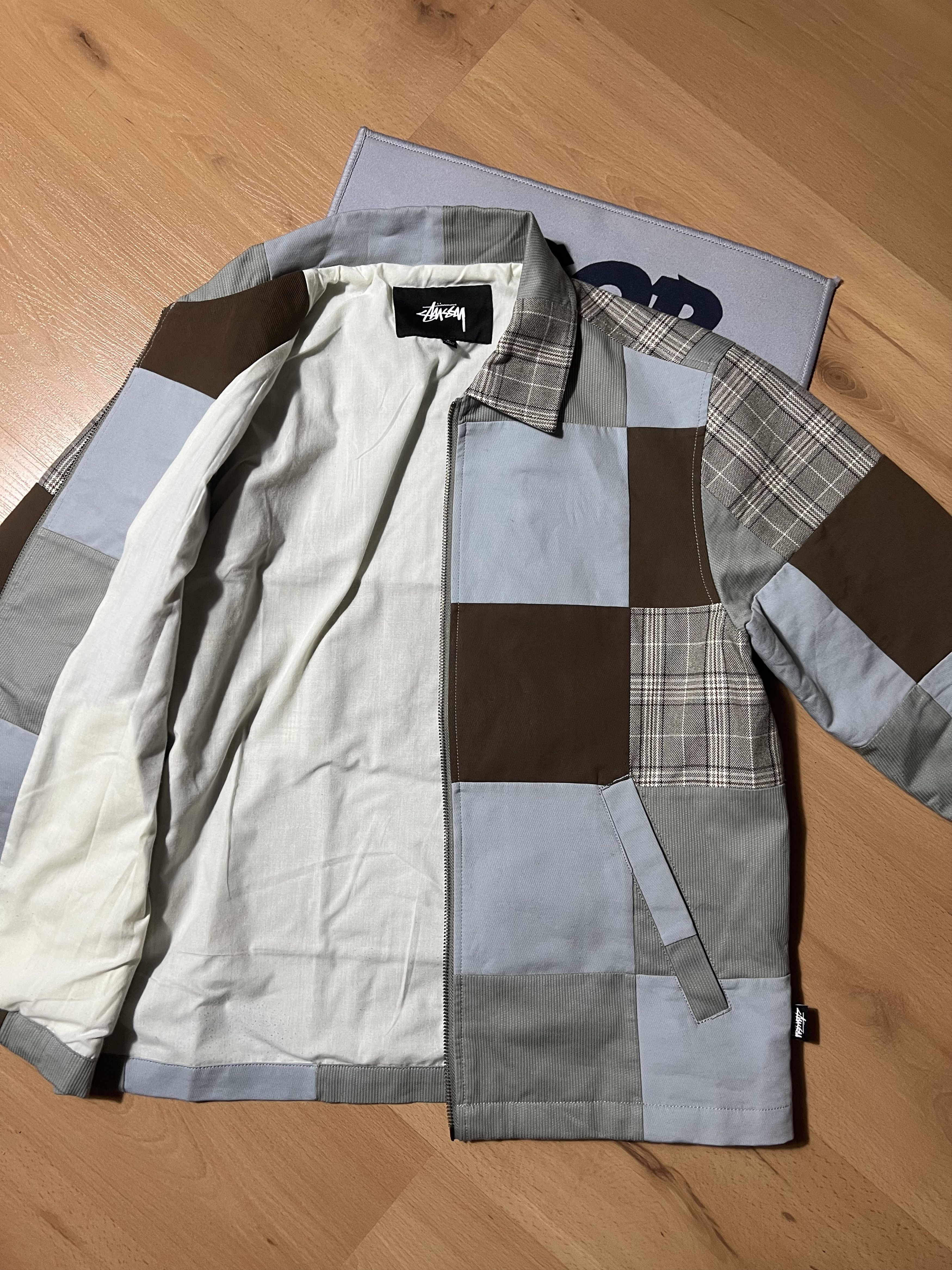 Stussy Stussy Patchwork Panel Zip Jacket Size US S / EU 44-46 / 1 - 12 Thumbnail