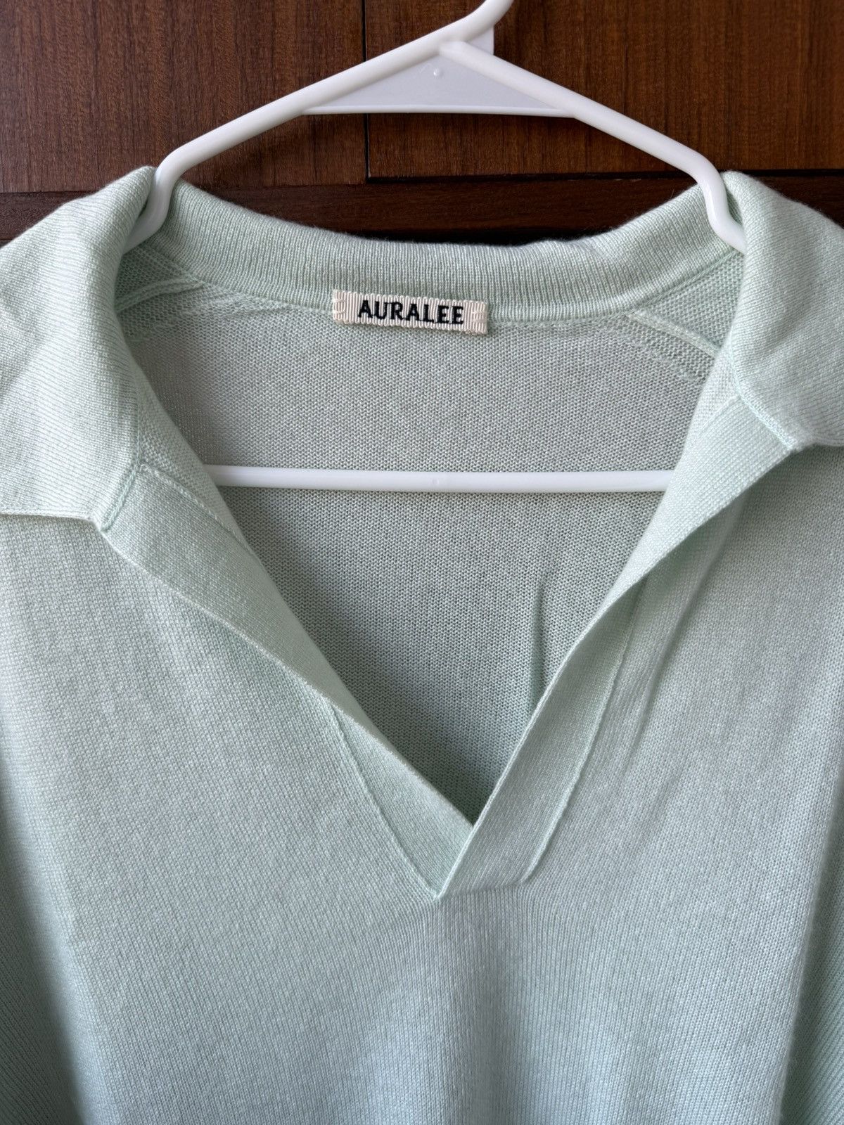 Auralee Auralee Cashmere Silk Skipper Polo Size US L / EU 52-54 / 3 - 2 Thumbnail