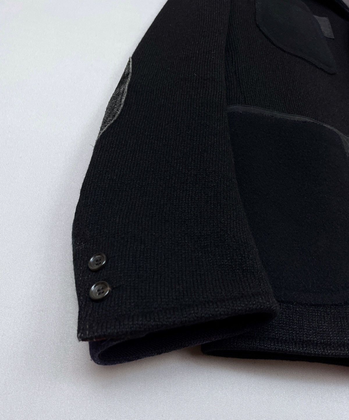 Comme des Garcons × Comme des Garcons Homme Plus × Junya Watanabe 🔥RUNWAY 2011 JUNYA WATANABE WOOL PANELED JACKET Size US L / EU 52-54 / 3 - 12 Thumbnail