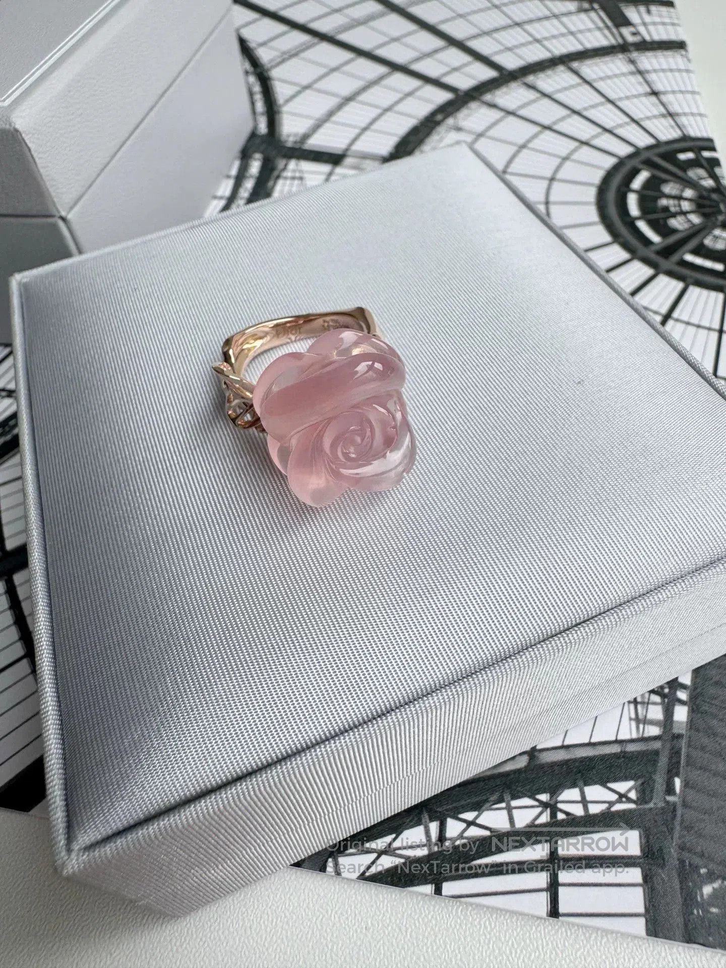 Dior Dior Rose Dior Pre Catelan Ring. Size ONE SIZE - 4 Thumbnail