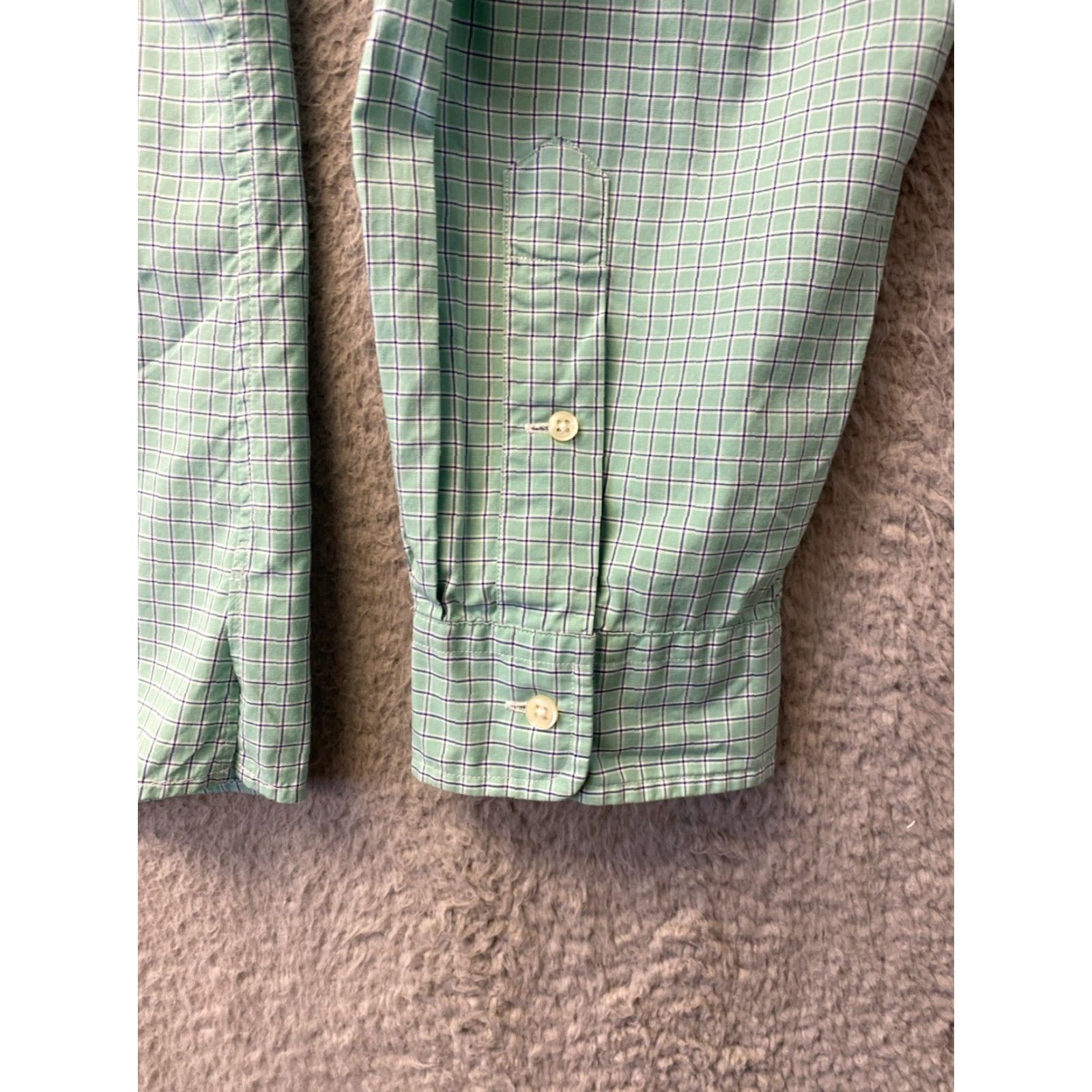 Polo Ralph Lauren VINTAGE Polo Ralph Lauren Men's Long Sleeve Cotton Oxford Shirt 2XL Green Lime Casual Classic Size US XXL / EU 58 / 5 - 7 Thumbnail