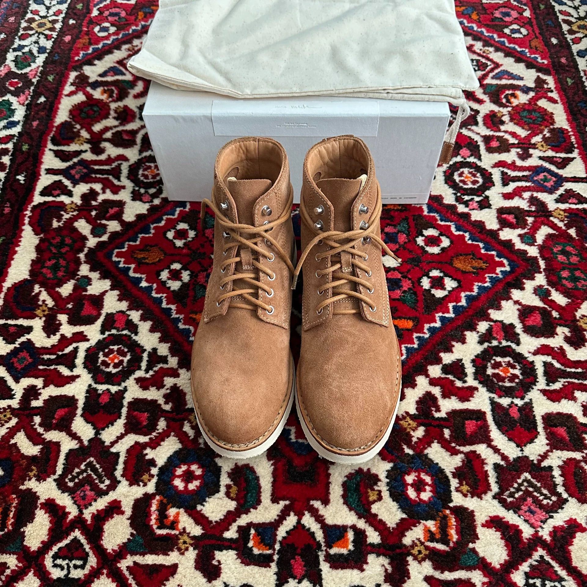Visvim Visvim Zermatt Boots Folk us8 Camel | Grailed