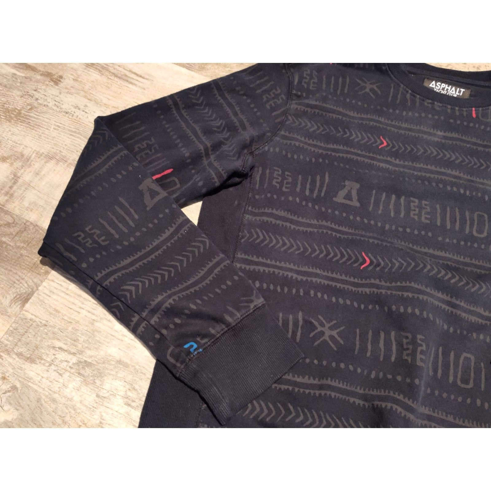 Gloverall ASPHALT YACHT CLUB AOP ALL OVER PRINT CREWNECK SWEATSHIRT SZ M Size US M / EU 48-50 / 2 - 4 Thumbnail