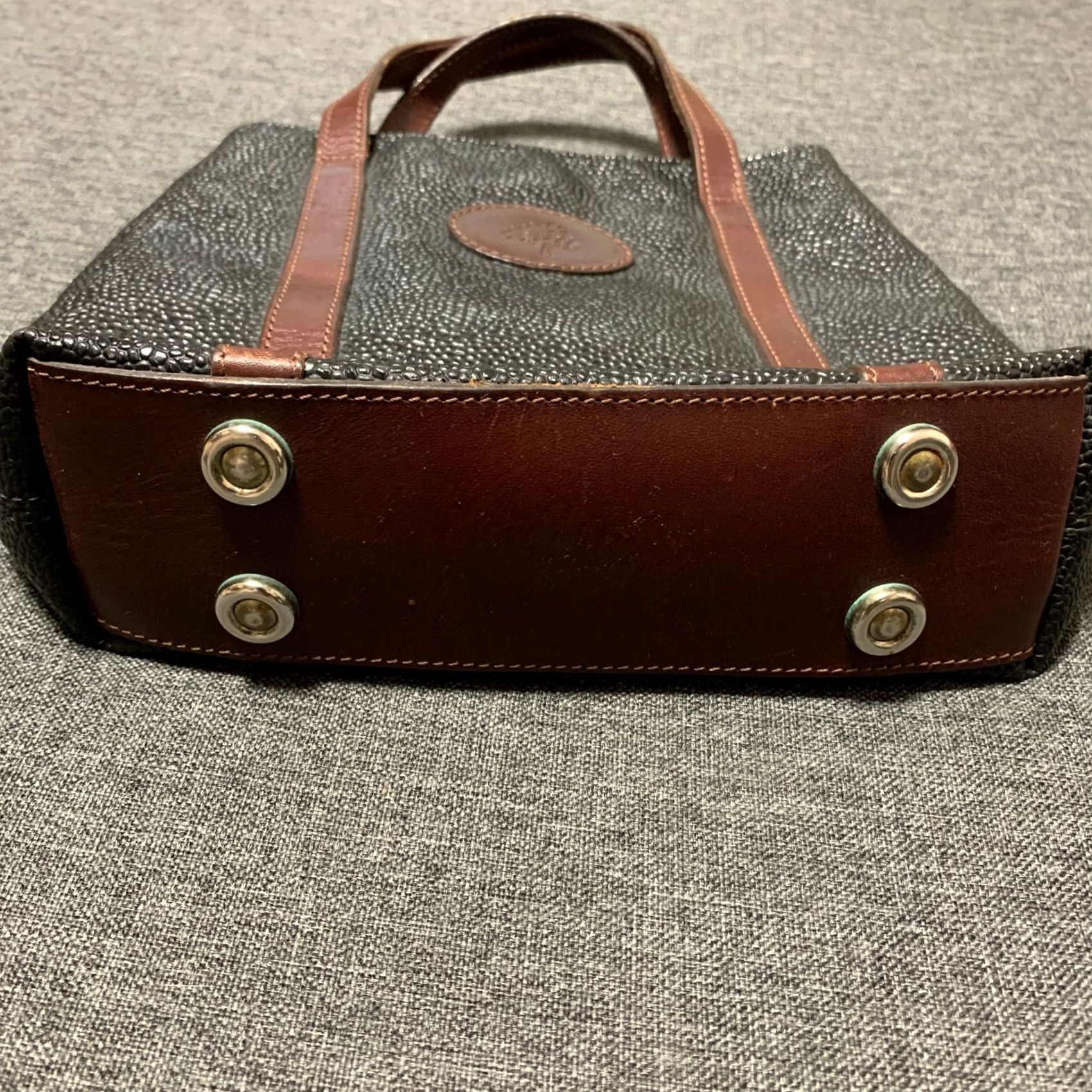 Mulberry Mulberry Small Bag Clutch Vintage Brown Leather Mulberry Clutch Womens Vintage Bag Small Mulberry Brown Leather Clutch Women Size ONE SIZE - 4 Thumbnail