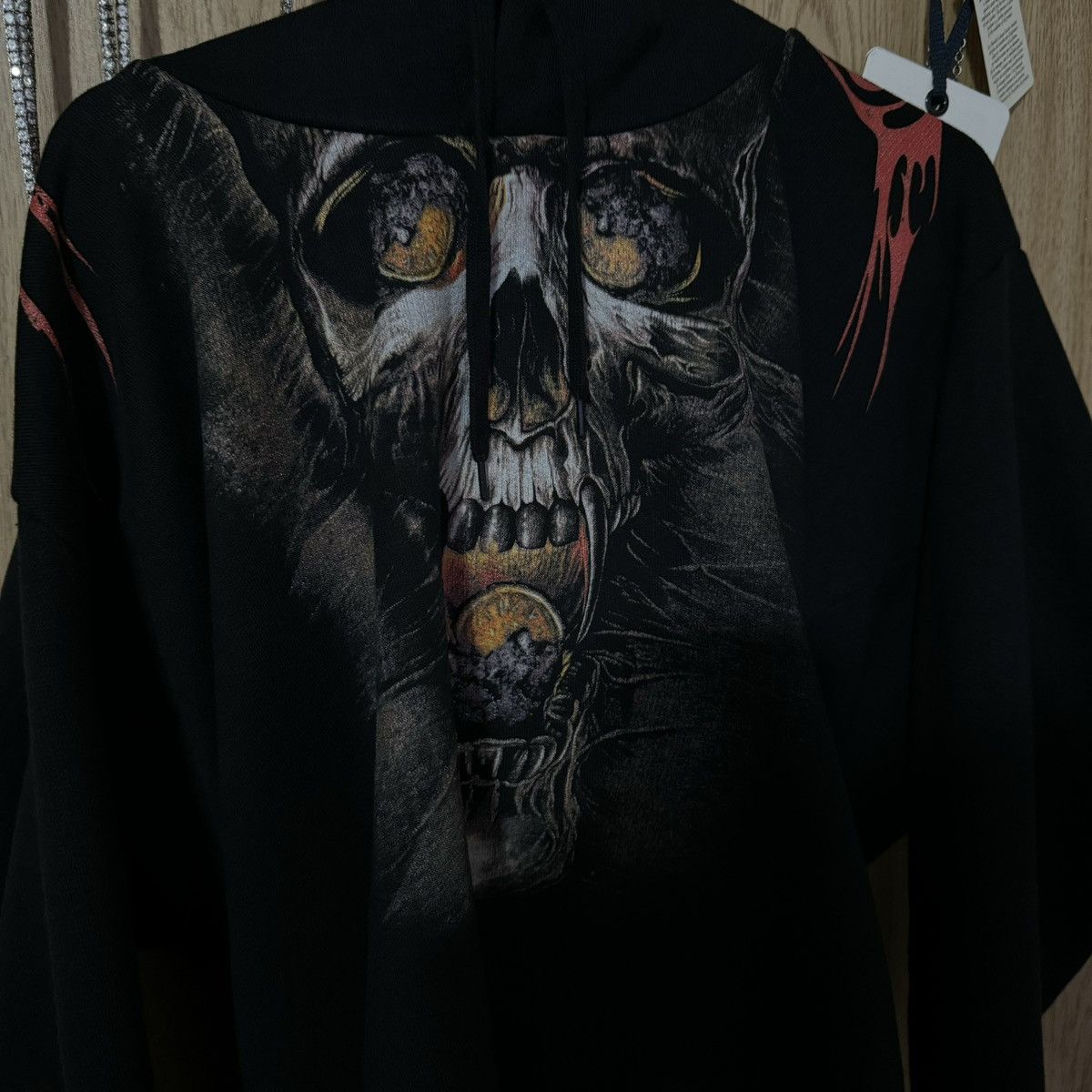 Vetements Vetements Misplaced Skull Hoodie Grailed
